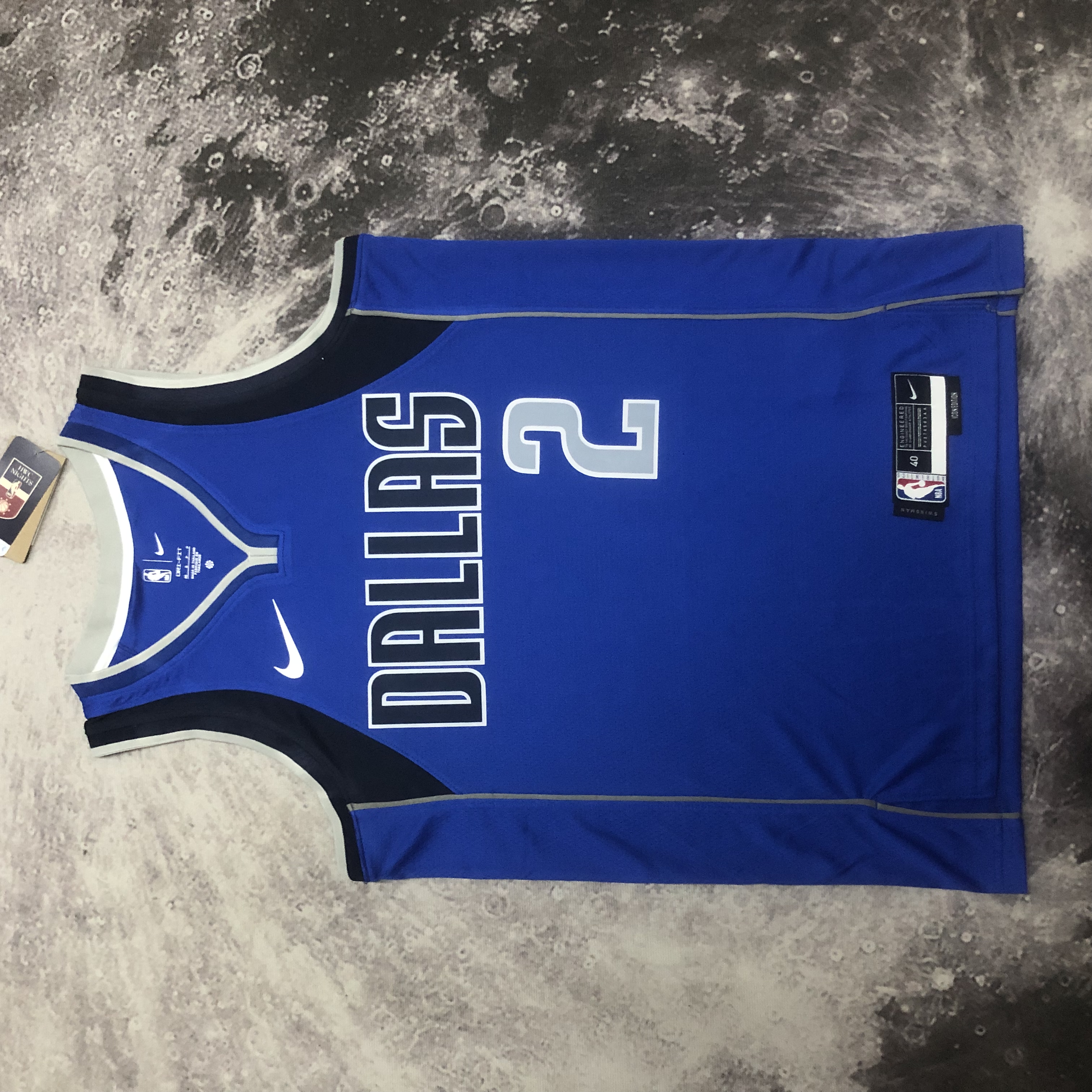 23 Season Mavericks Blue No.2 Irving