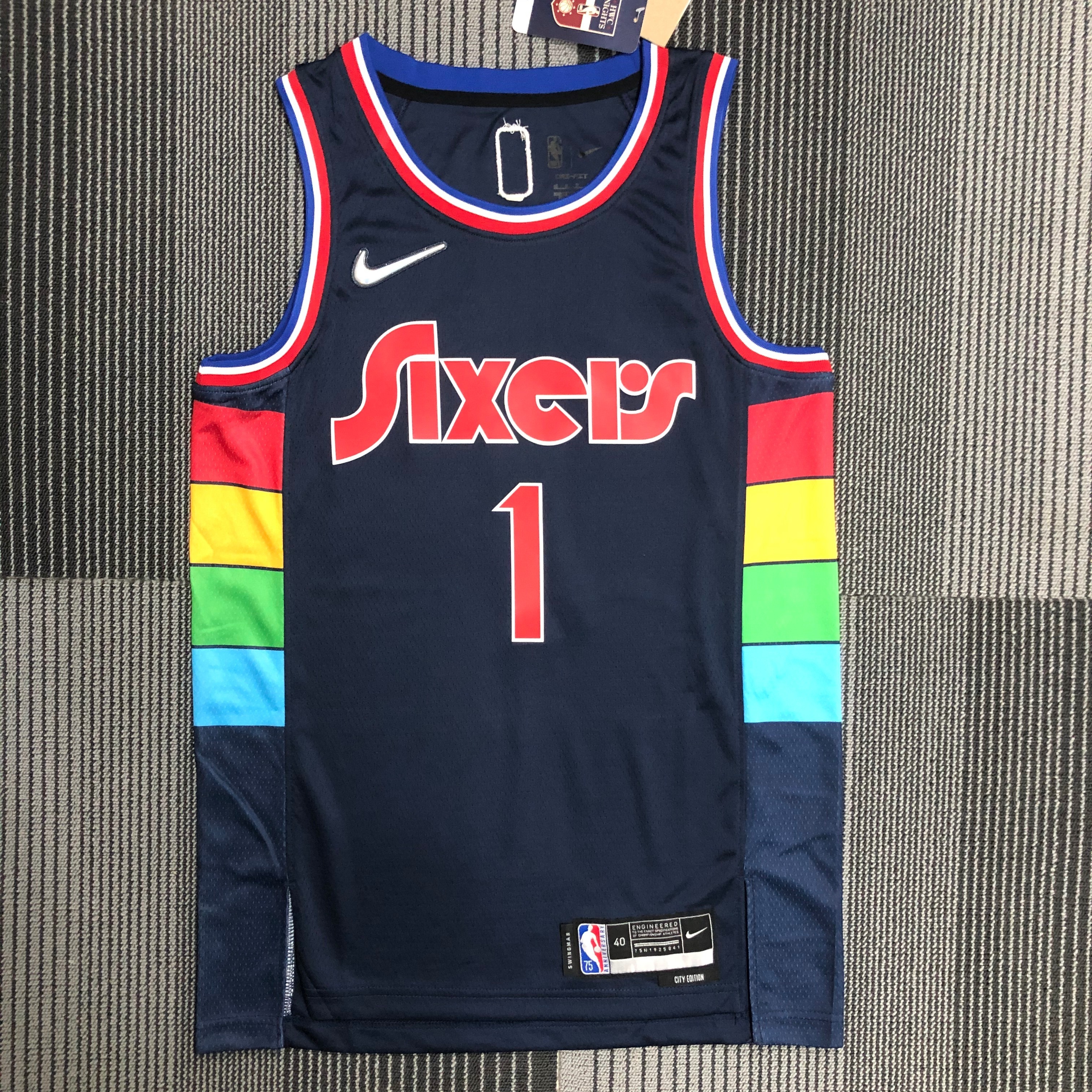 22 Season Philadelphia 76ers City Edition  #1 Harden