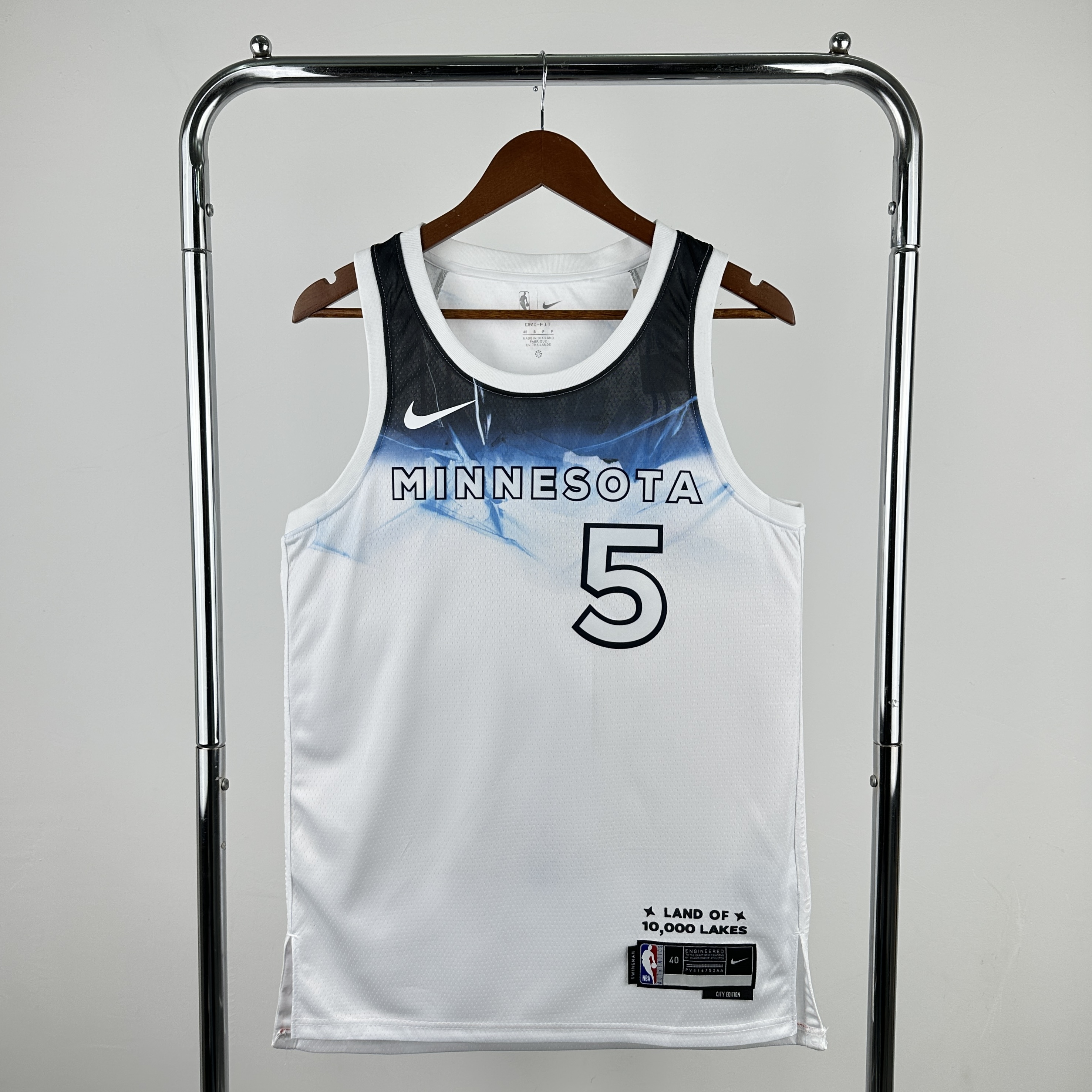 25 SEASON MINNESOTA TIMBERWOLVES CITY VERSION  NO.5