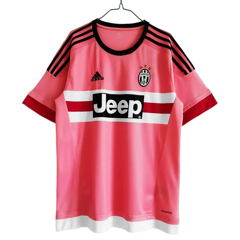 Retro 2015/16 Juventus Away Kit-Pink