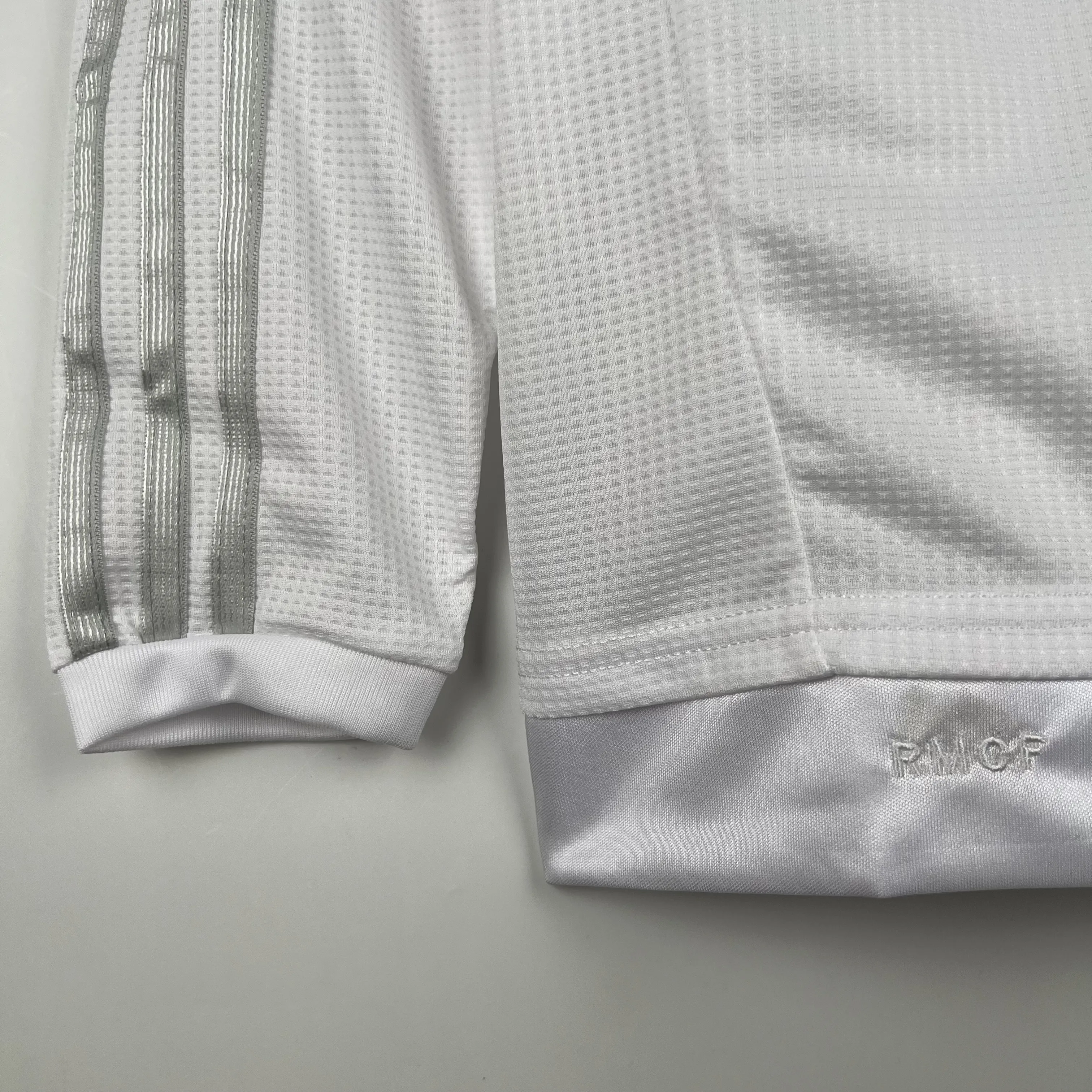 Retro  Real Mαdrid 15/16 Home White Long Sleeve