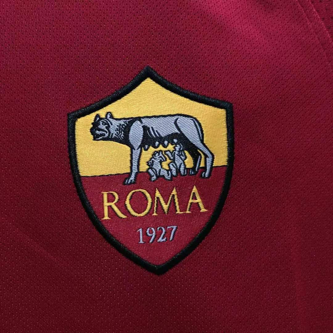 AS Roma 2017/18 Home  Long Sleeves S-XXL