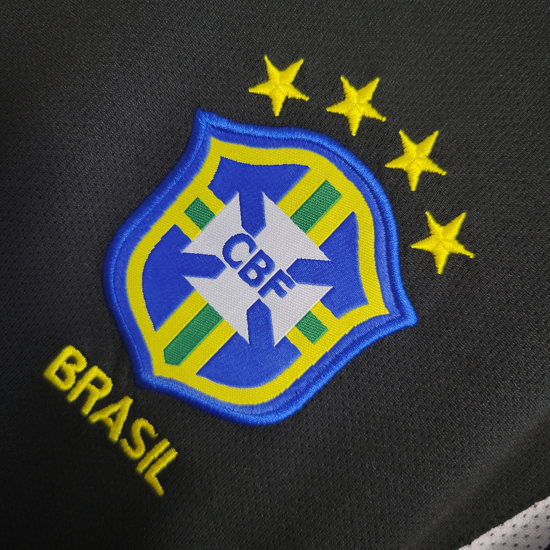 Retro  Brazil 2002 Goalkeeper Black