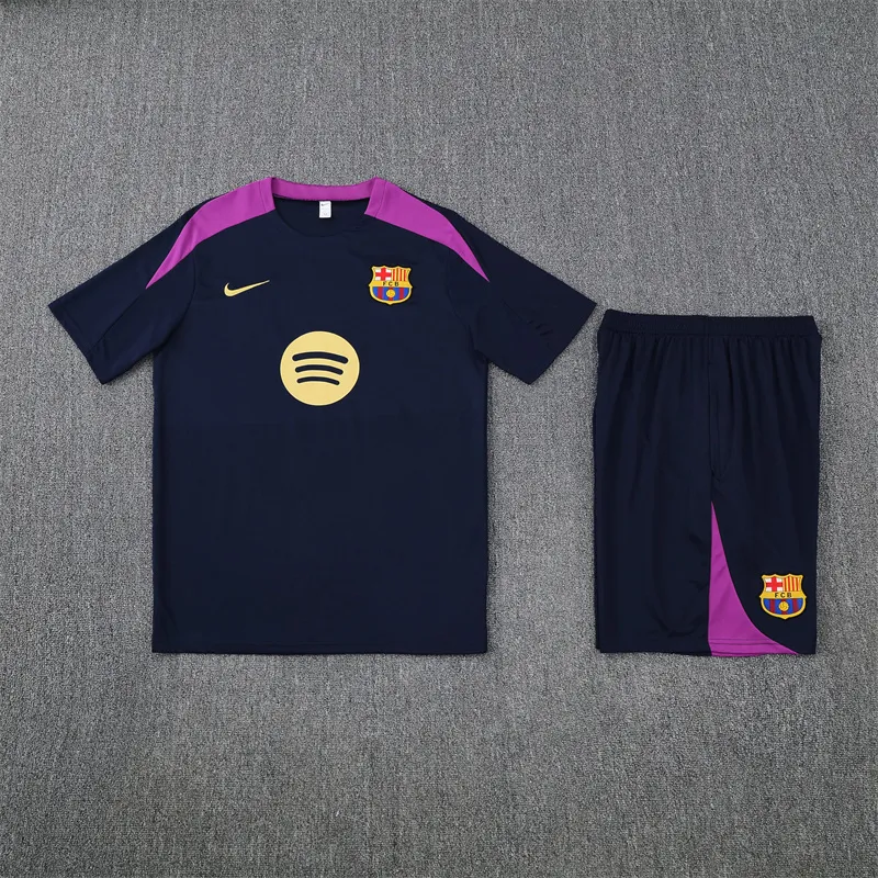 Adult/ Kids Barcelona 25/26 Short Sleeves Training suit 801
