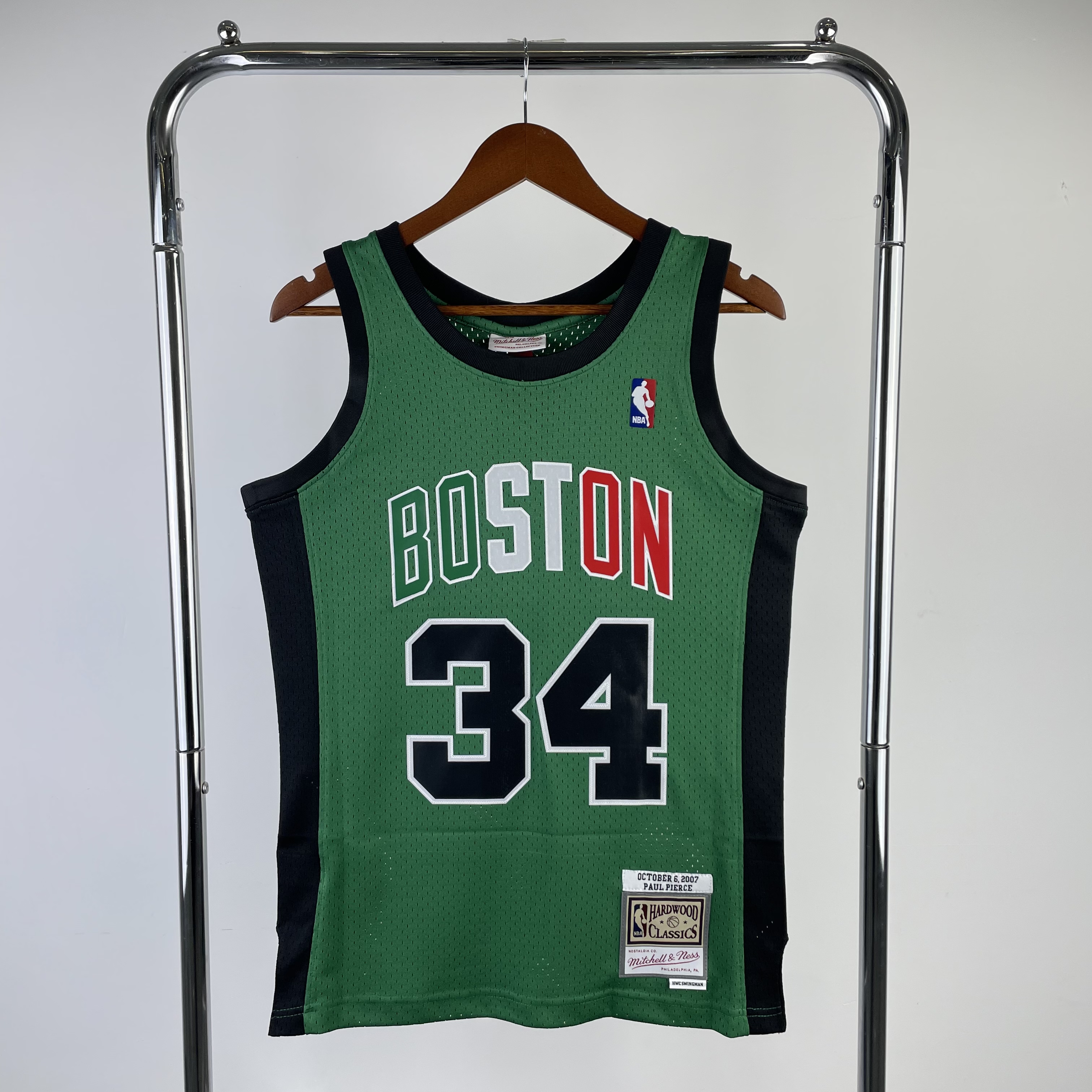 MN Heat Pressed Vintage : Boston Celtics No.34 Pierce