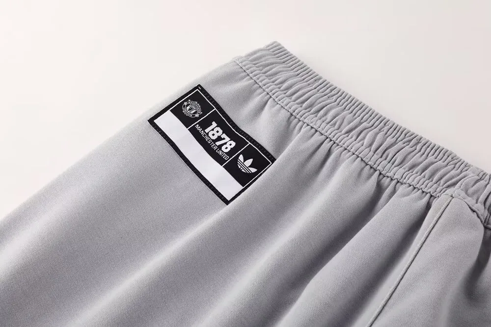 Manchester united Hoodie Gray Suit