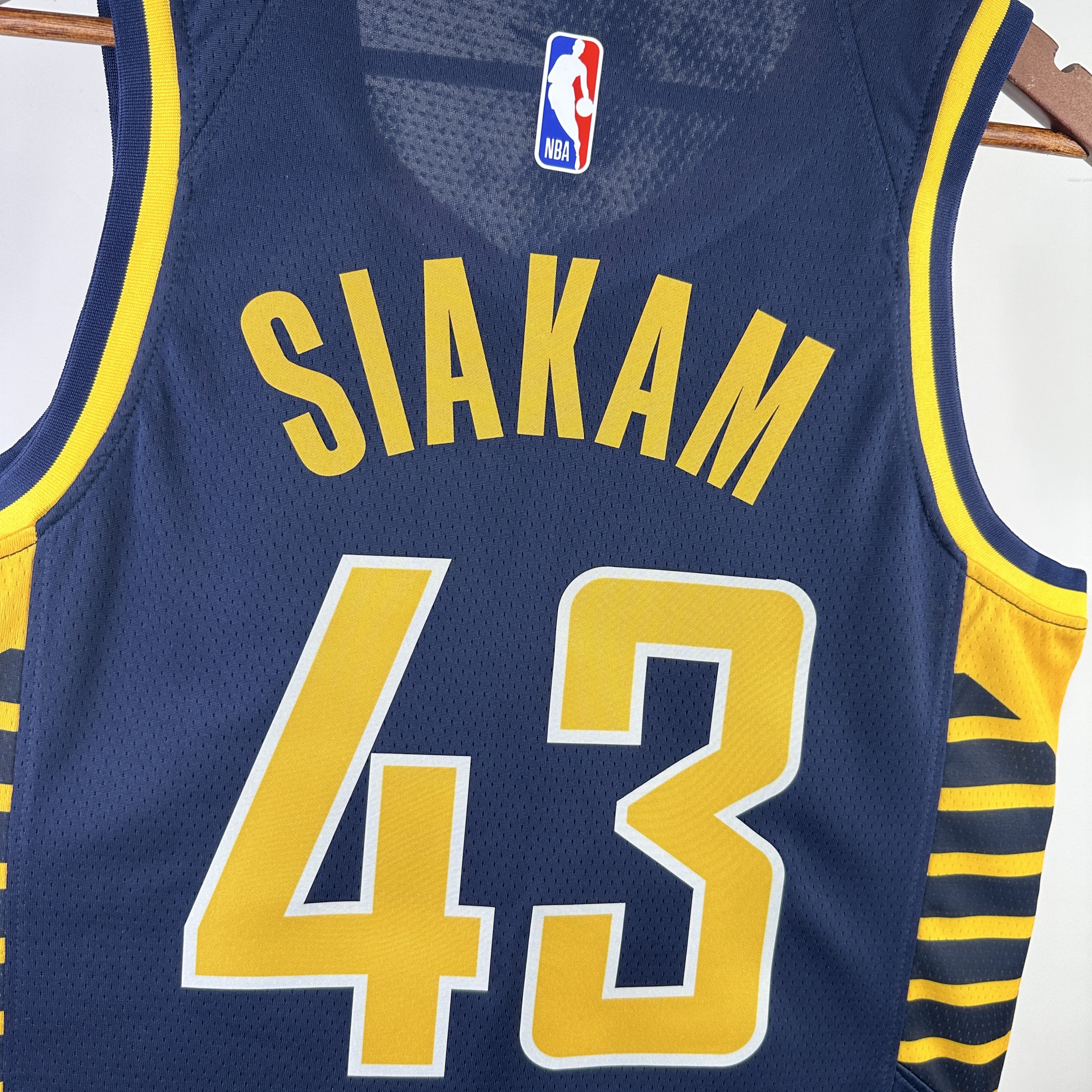 23 Season Indiana Pacers Away  No.43 Siakam