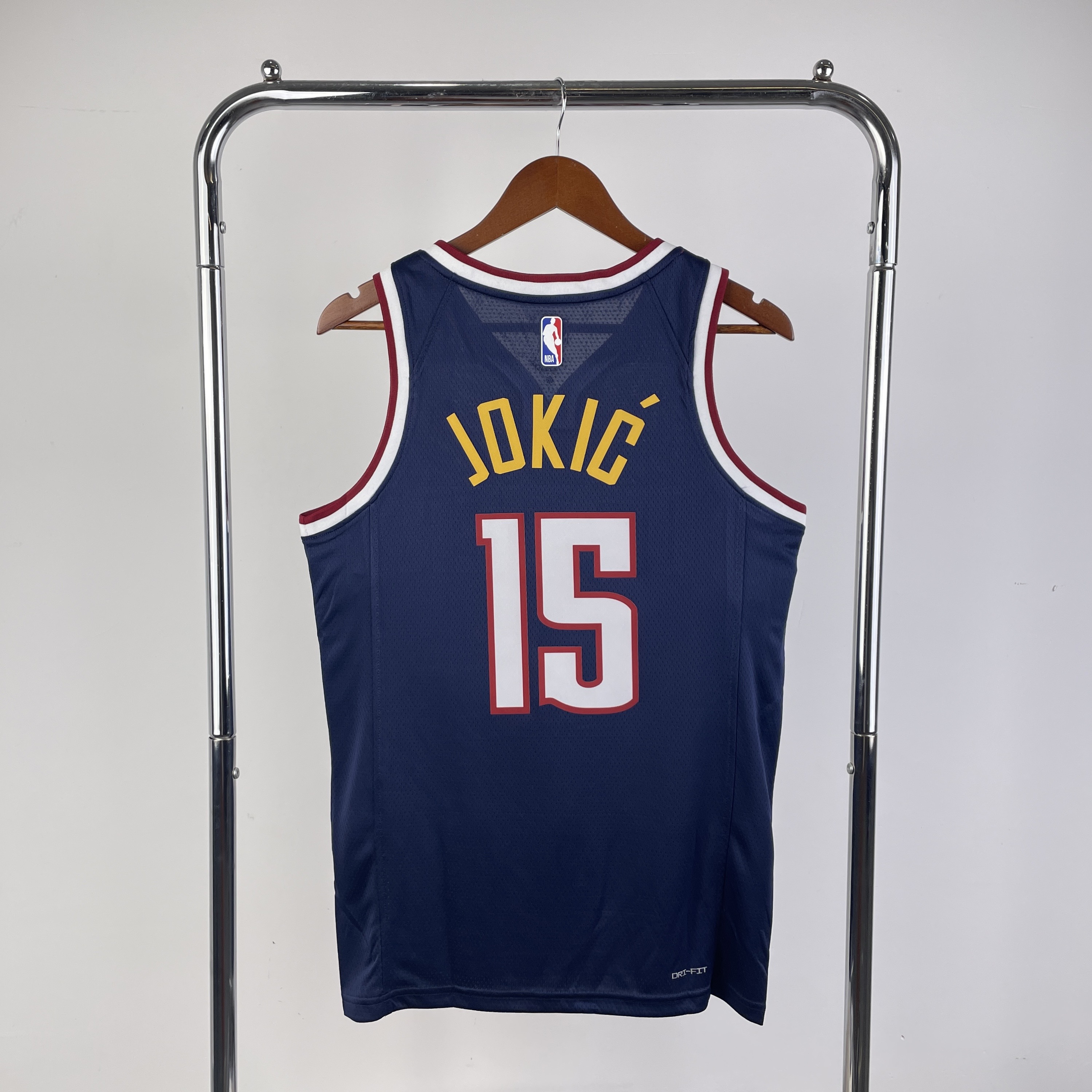 23 Season Denver Nuggets Purplish Blue  No.15 Joki?