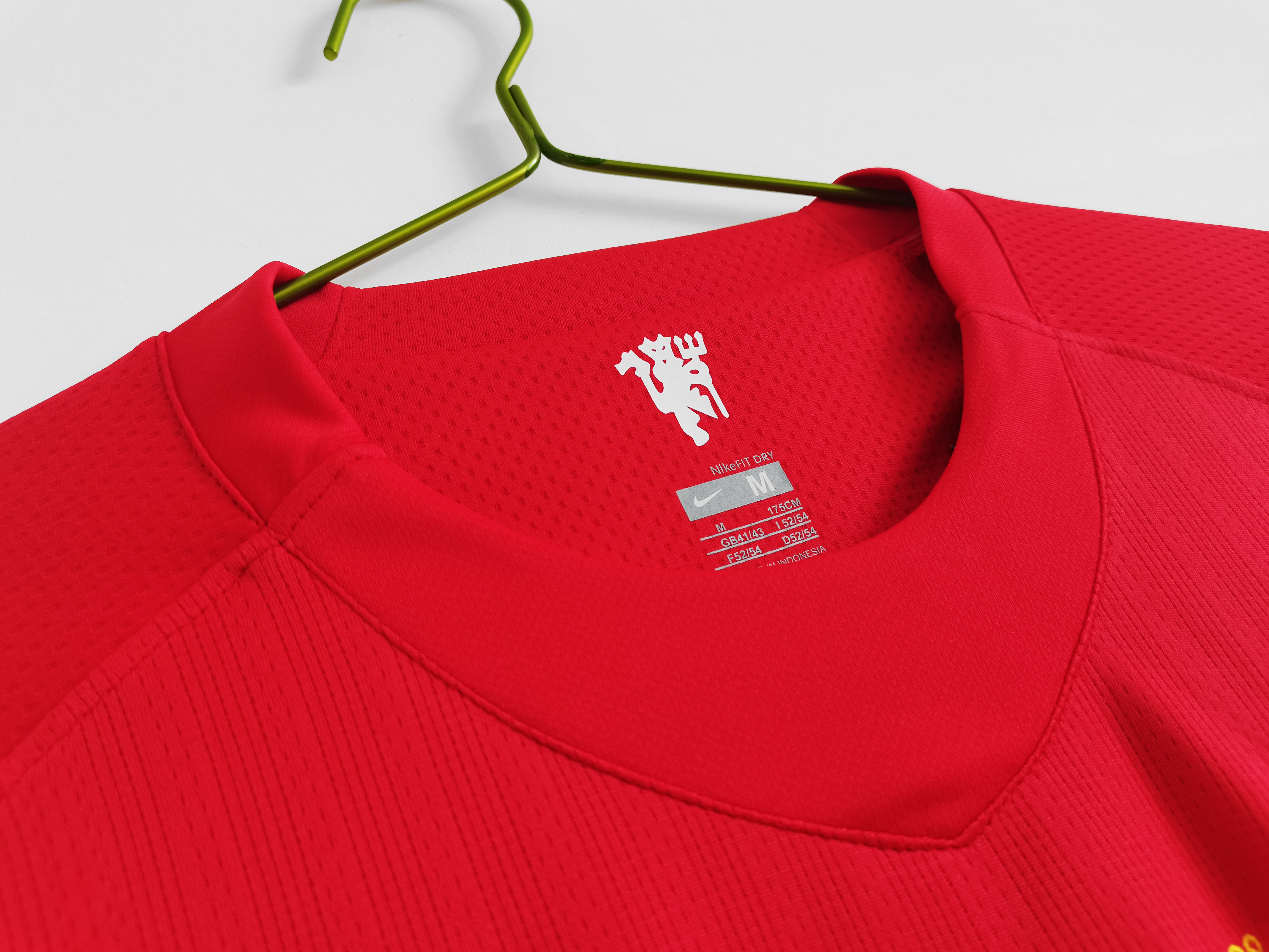 Retro Manchester United 07/08 Home Long Sleeves Red