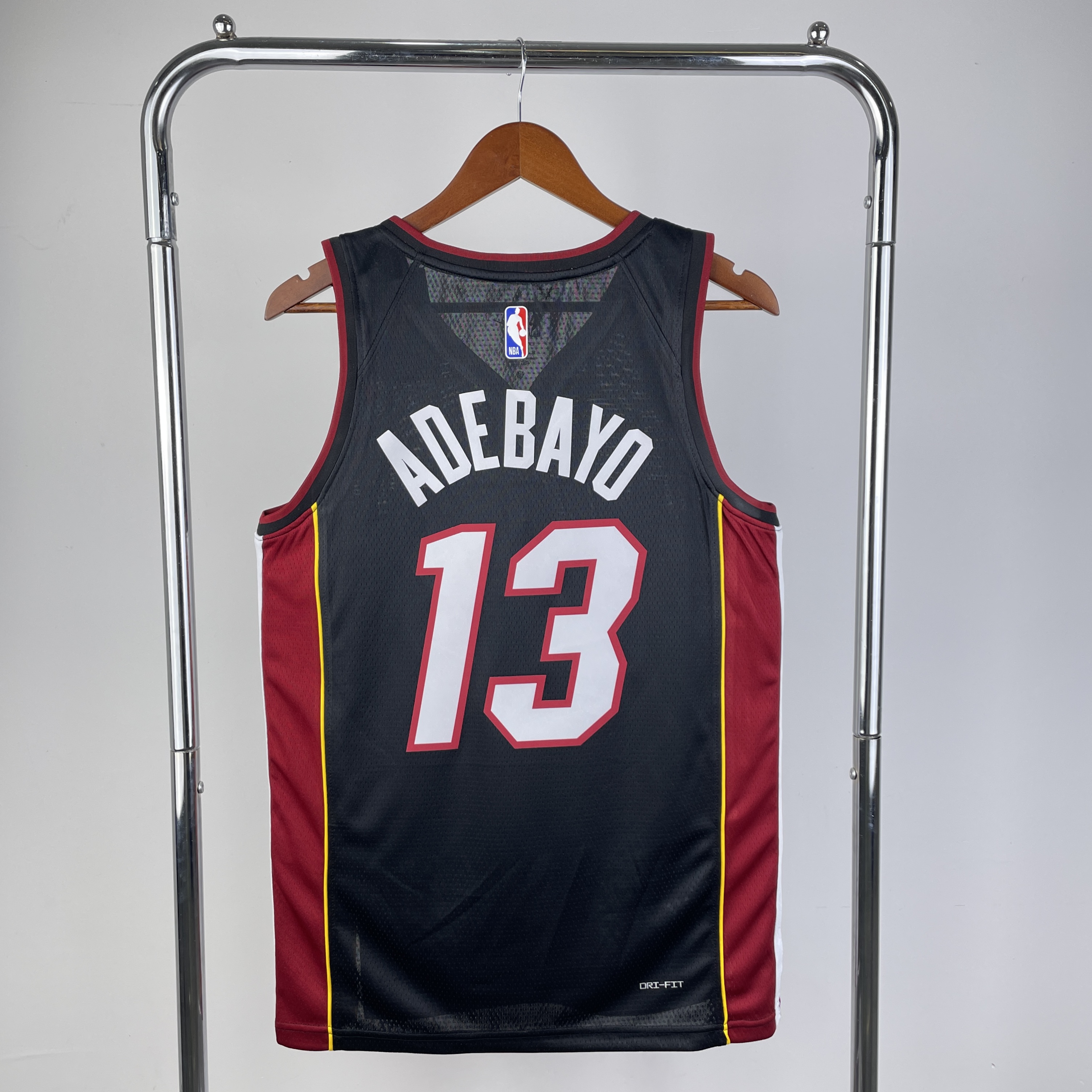 23 Season Miami Heat Black  No.13 Aderayo