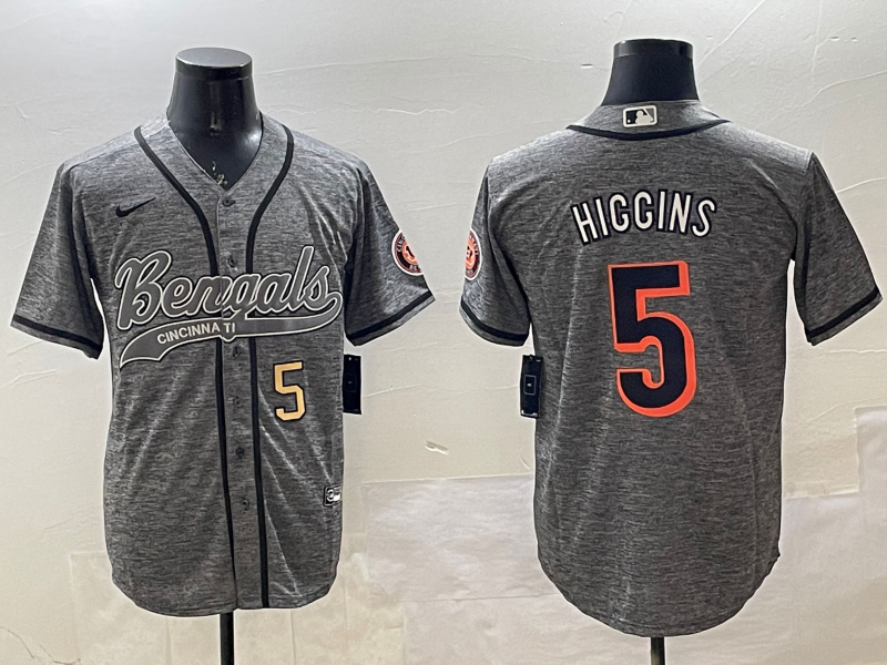 Cincinnati Bengals #5 GRAY