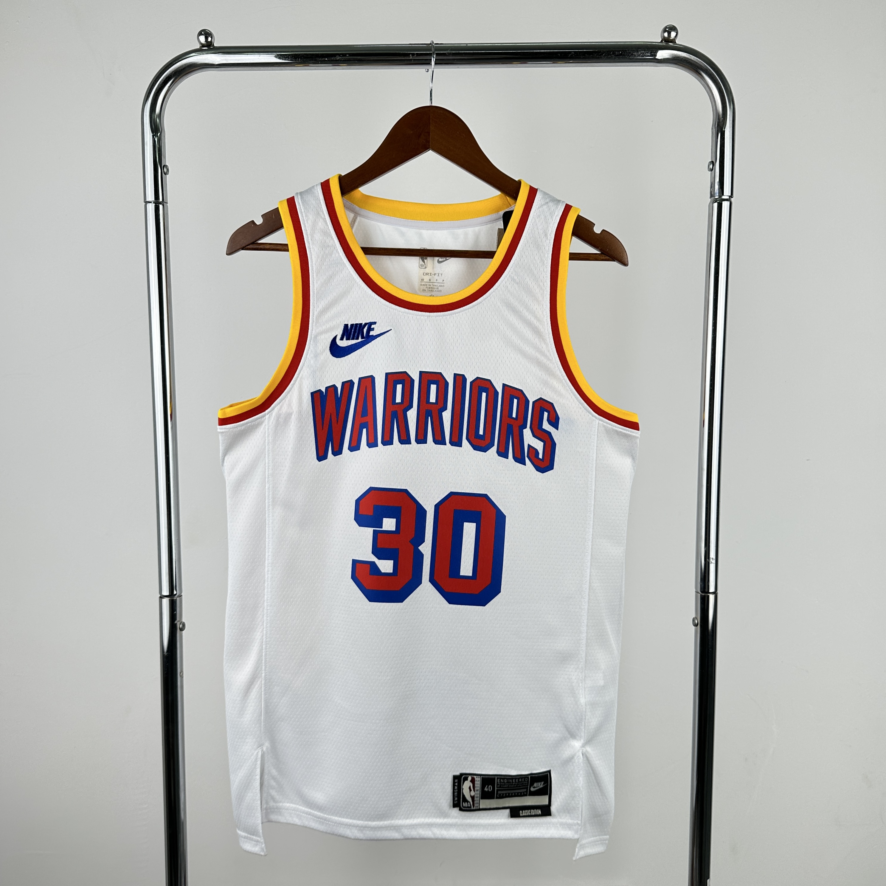 25 Season Golden State Warriors White  #30