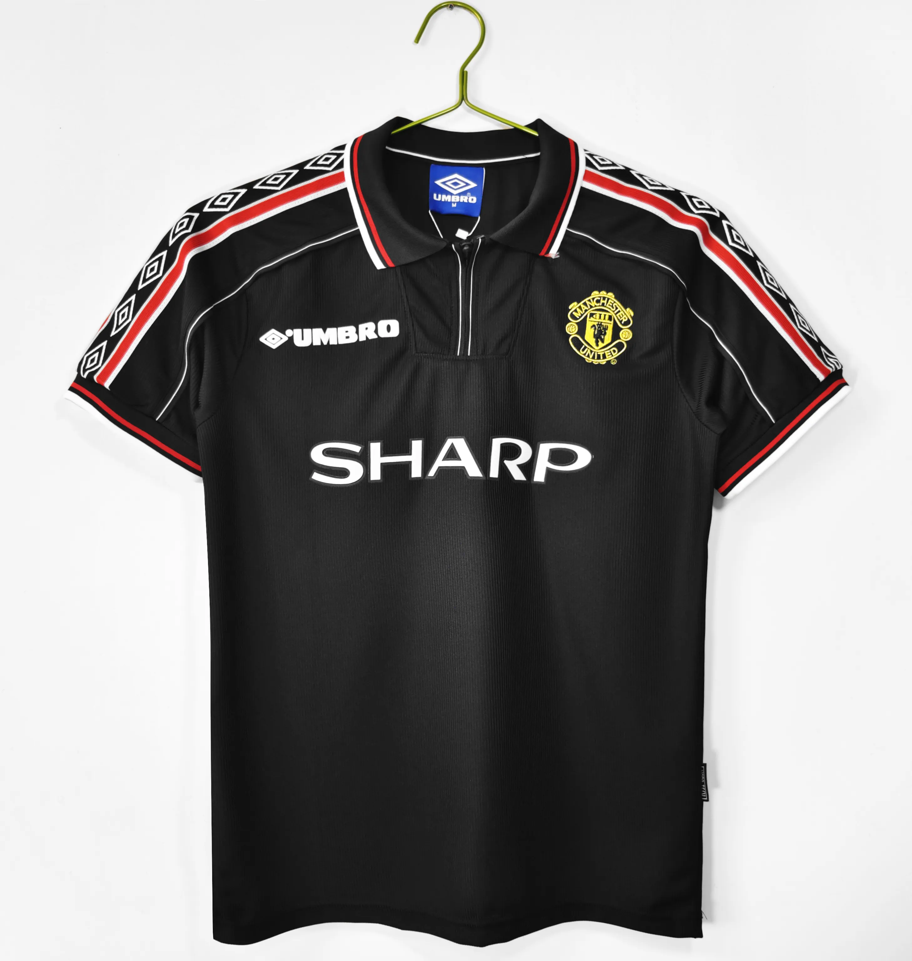 Retro Manchester United 98/99 Away Shirt Black