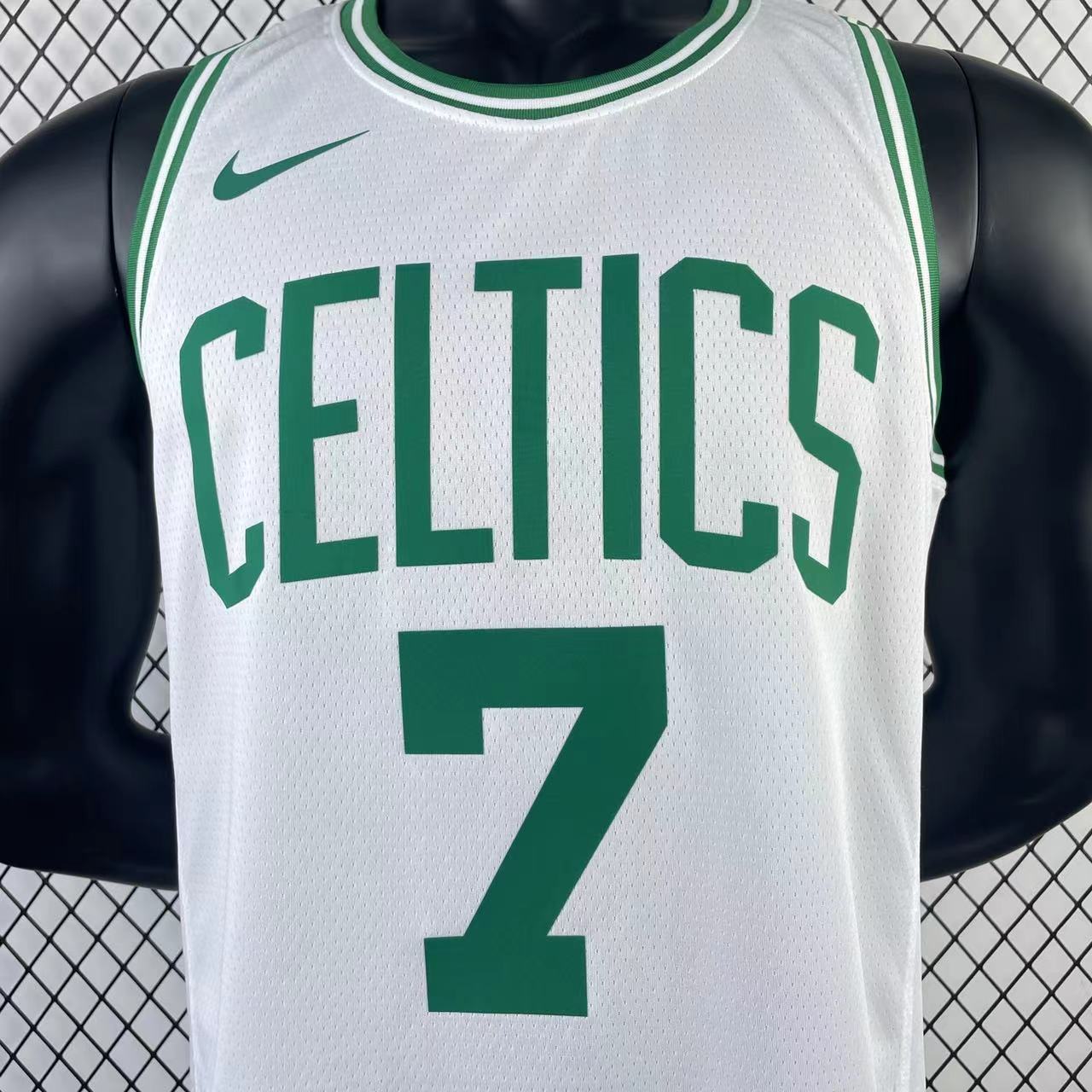 23 Season Boston Celtic White No.7 Brown