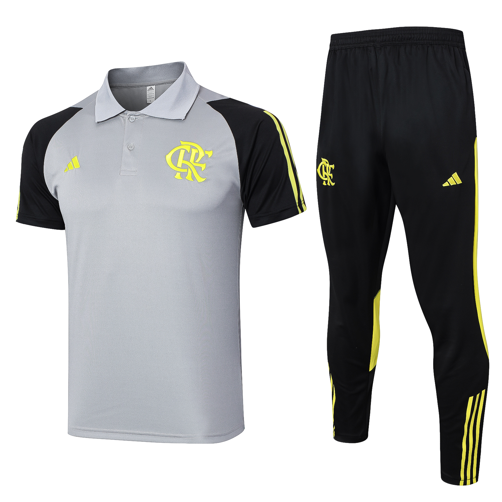 24-25 Flamengo Short Sleeves Long Pants Training Suit C1090