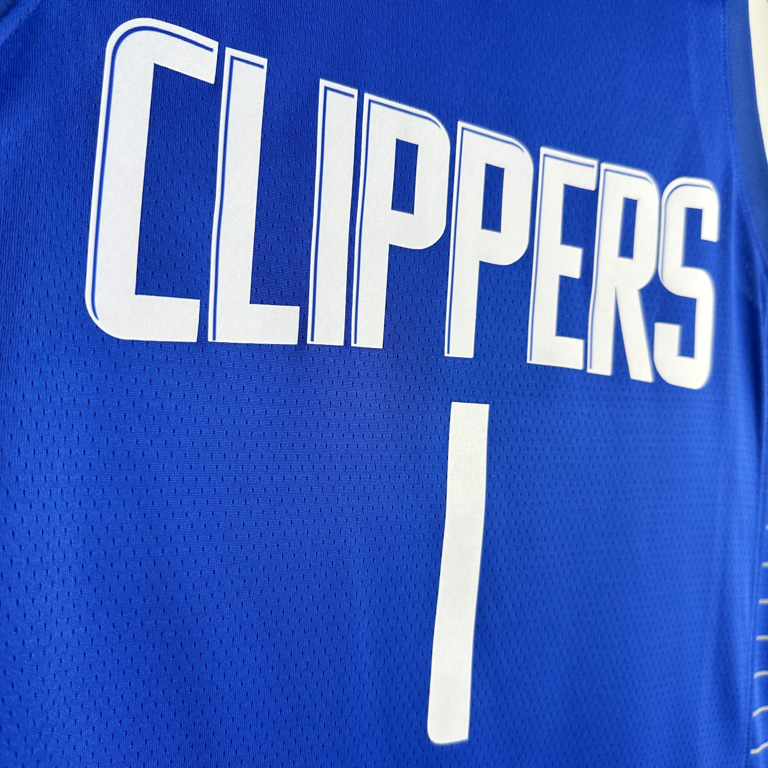 23 Season Los Angeles Clippers Away Blue  No.1 Harden
