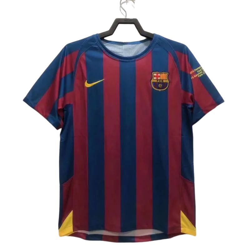 Retro Barcelona 05/06 UCL Home S~XXL