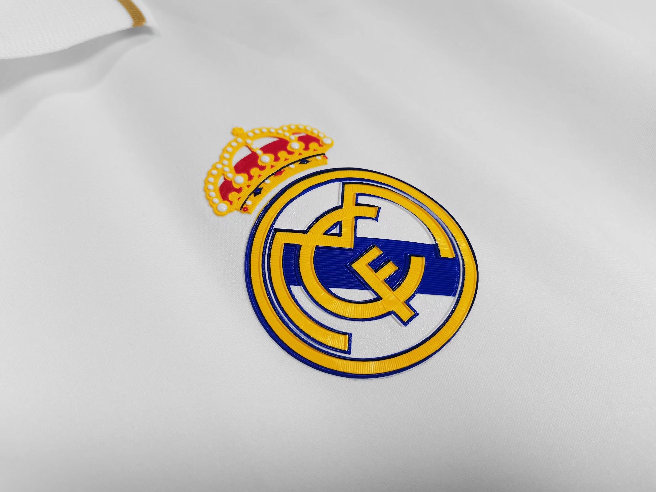 Retro  Real Mαdrid 11/12 Home White Long Sleeves
