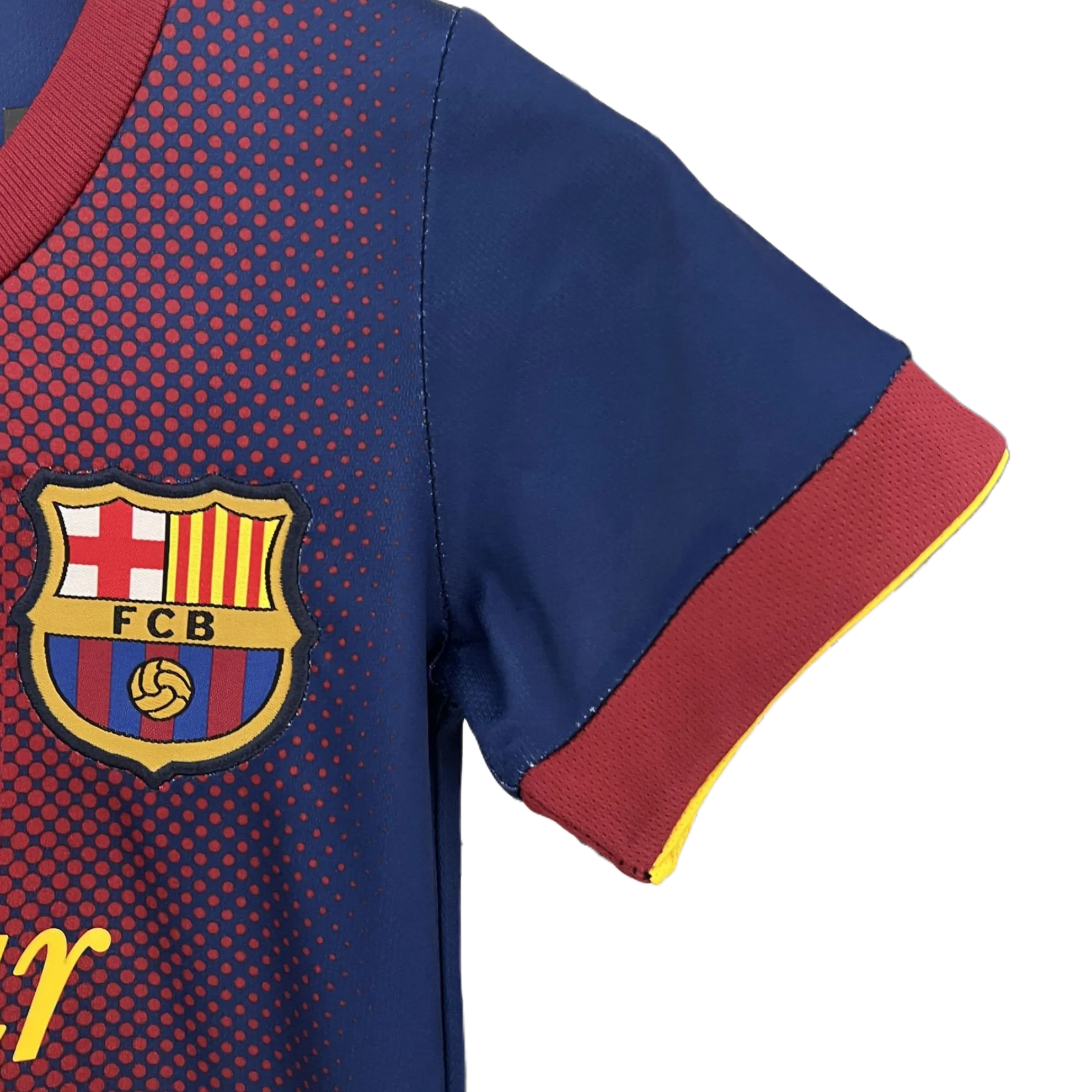 Kids Retro 2012/13 Barcelona Home  16-28