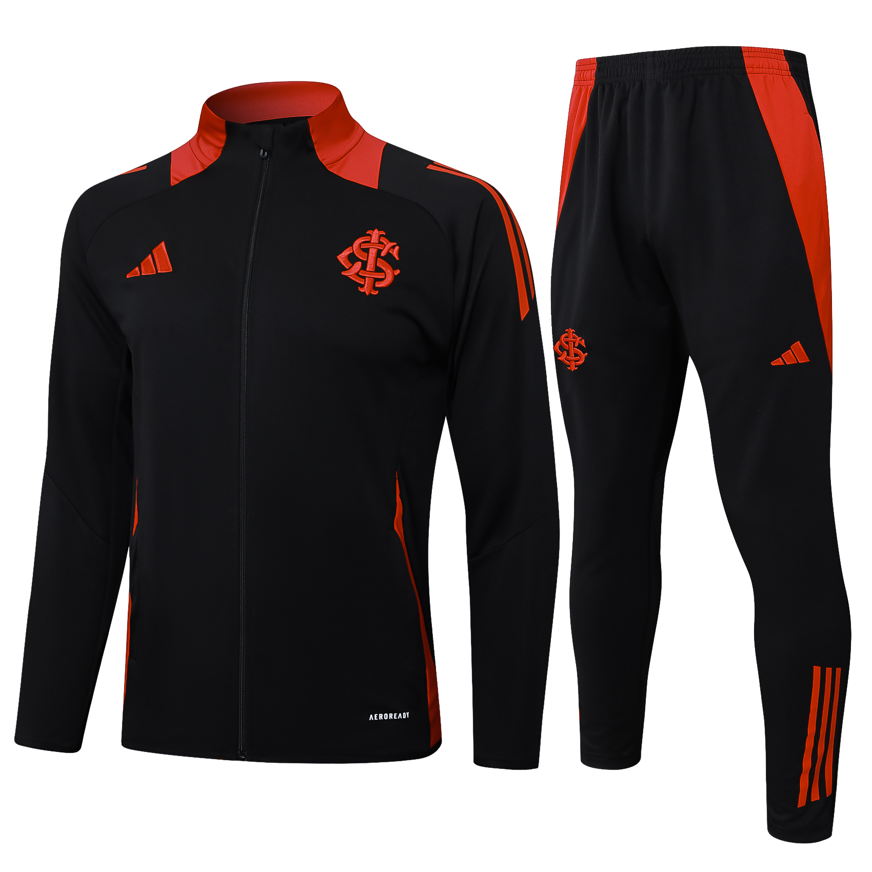 SC Internacional Full zipper training suit A876