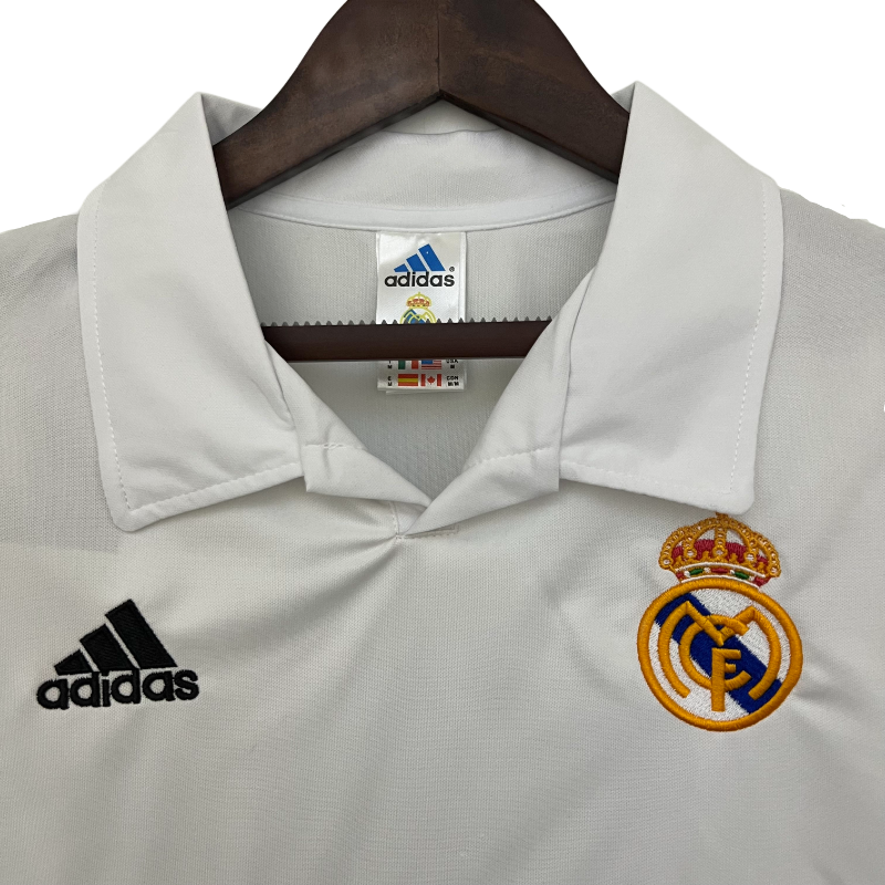 Retro Real Mαdrid 02/03 Home Long Sleeves