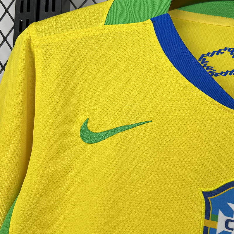 Brazil 25/26 Home Yellow