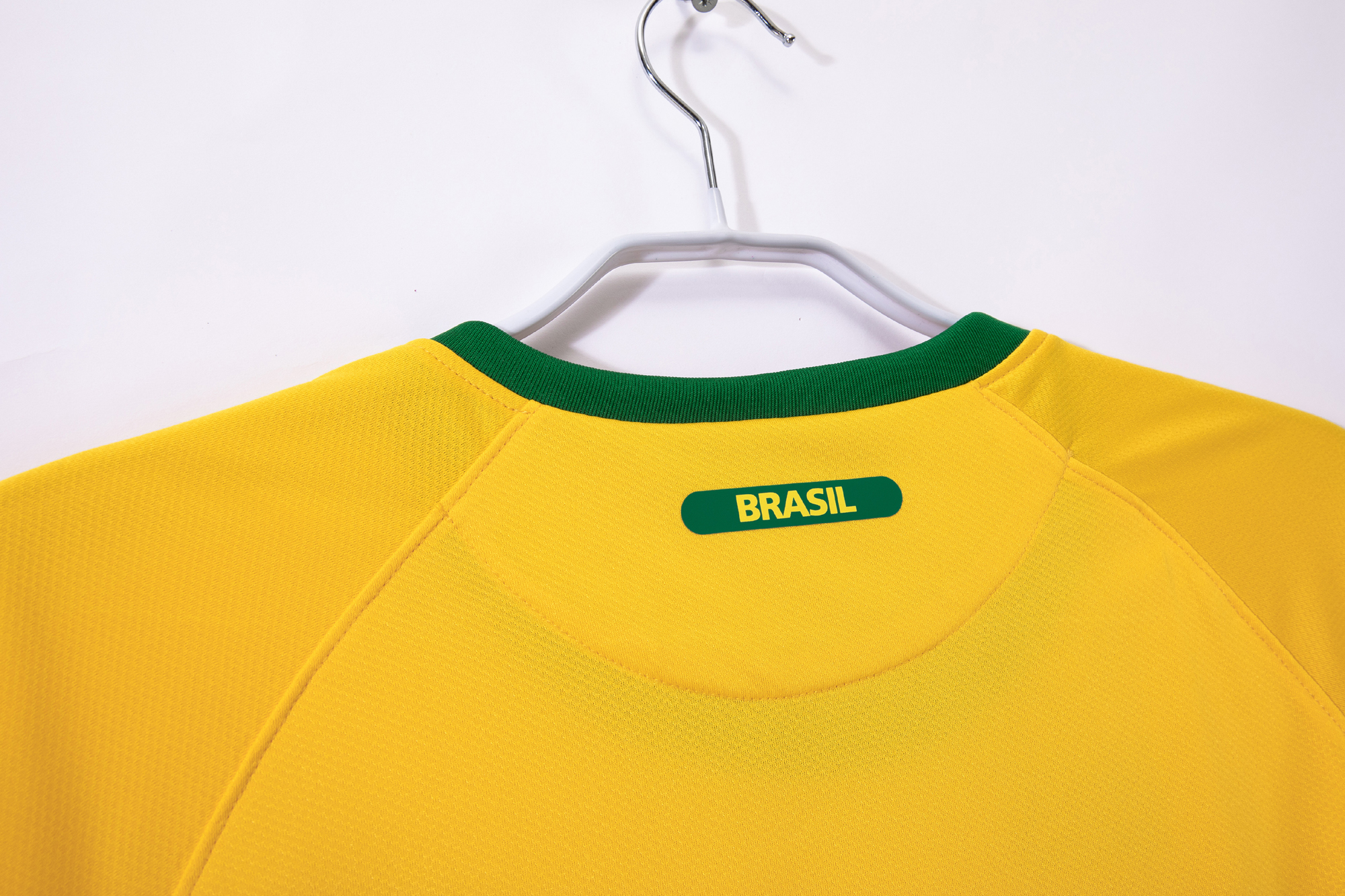 Retro  Brazil 2010 Home Yellow