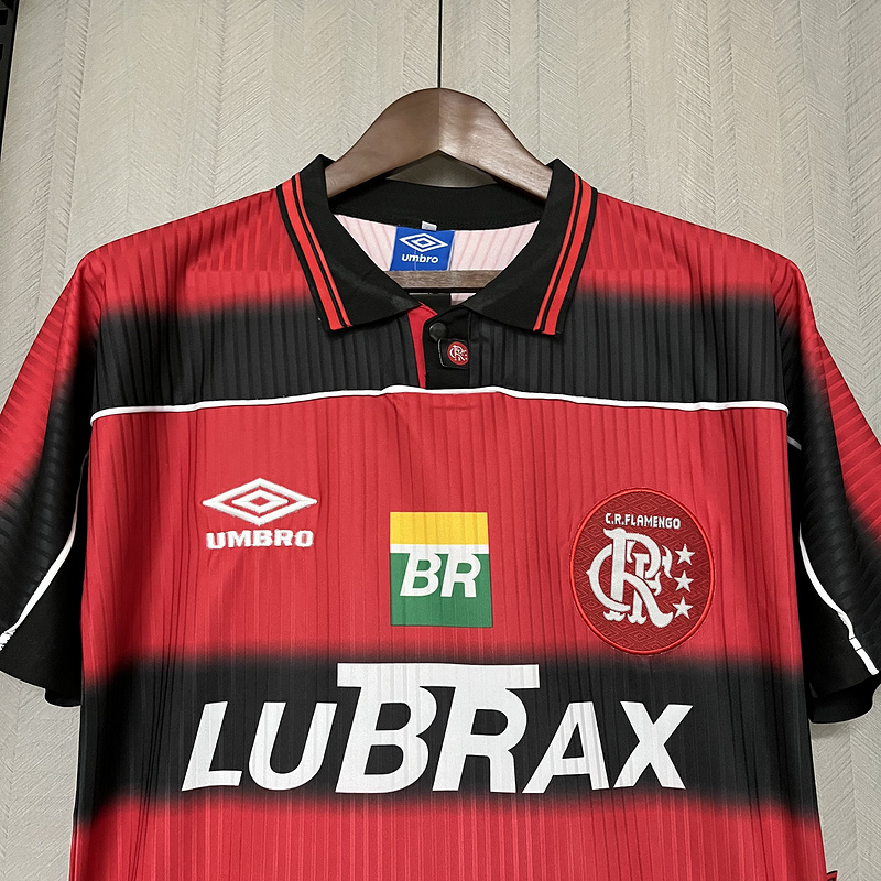Retro  1997  Flamengo Home Red