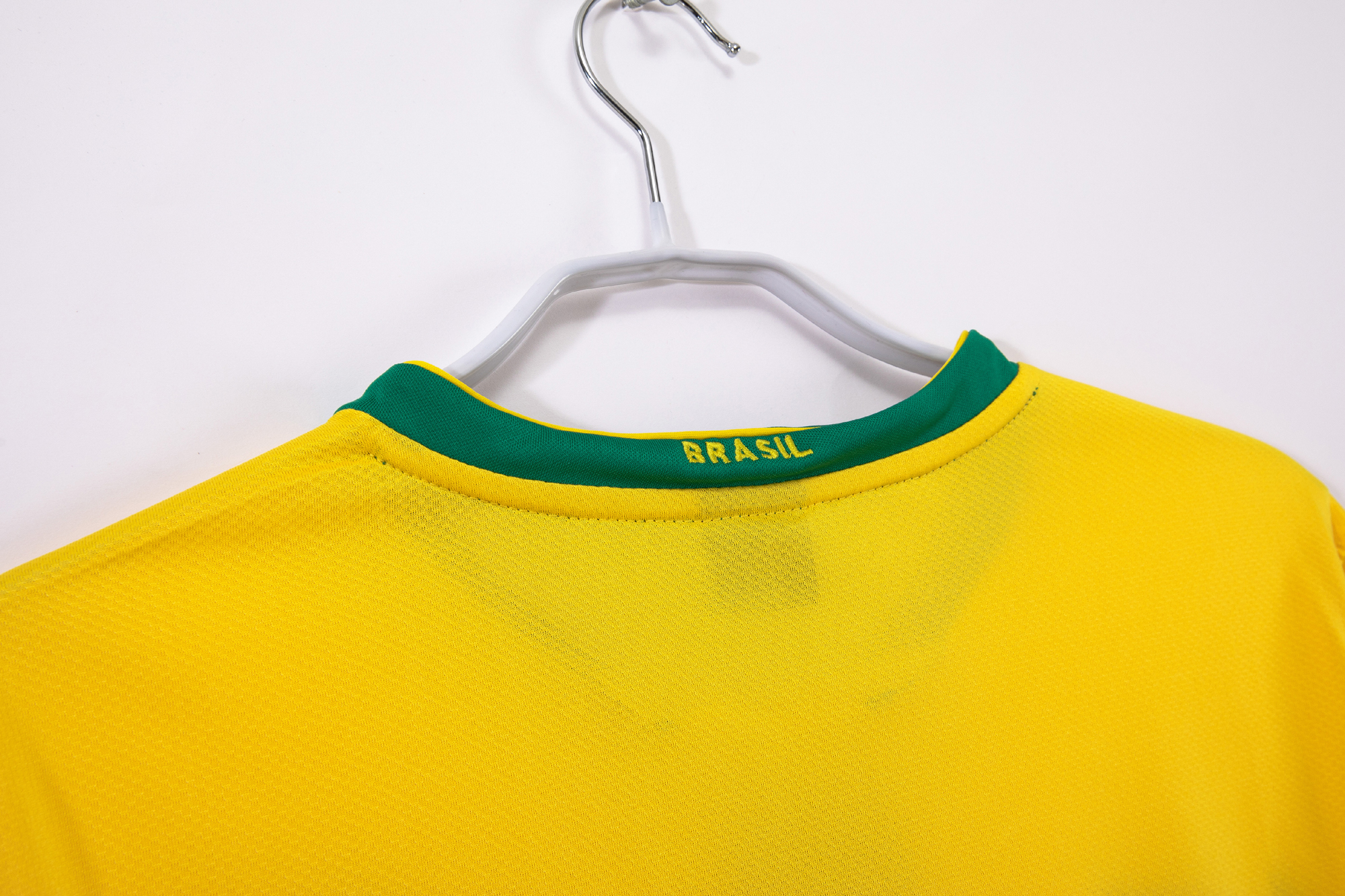 Retro  Brazil 2006 Home Yellow