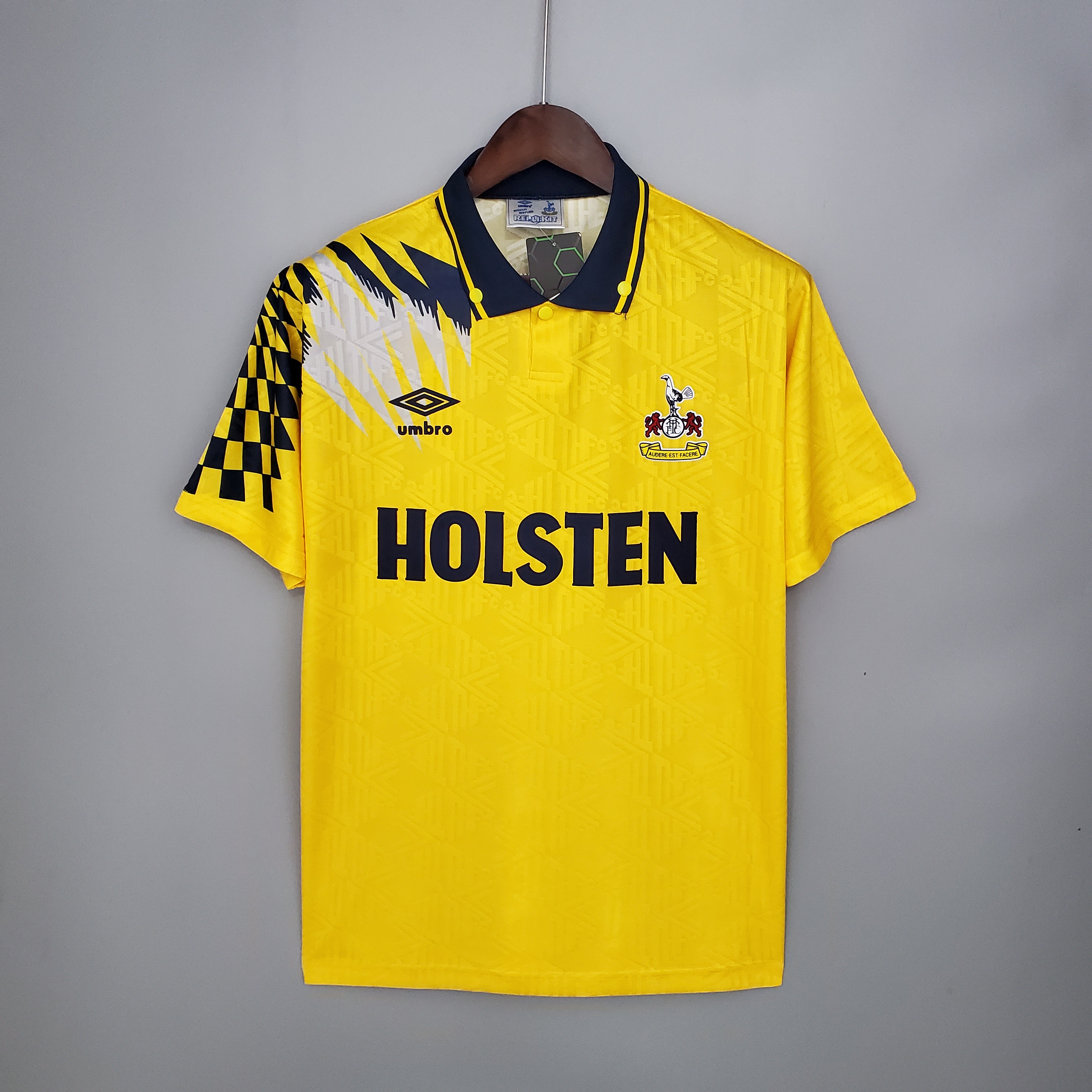 Retro Tottenham Hotspur 92/94 Away Yellow S-XXL