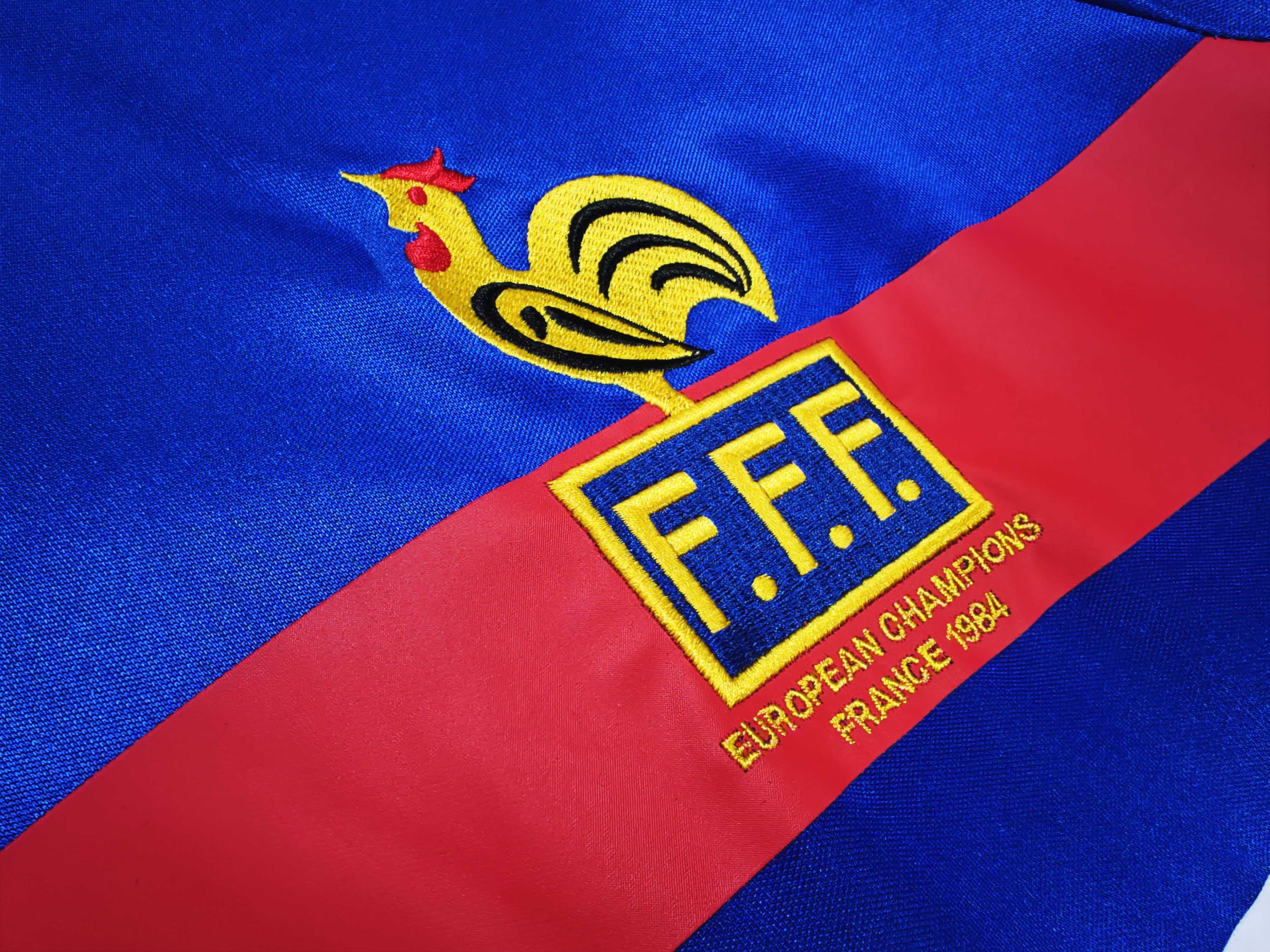 Retro  France 1984 Home Blue