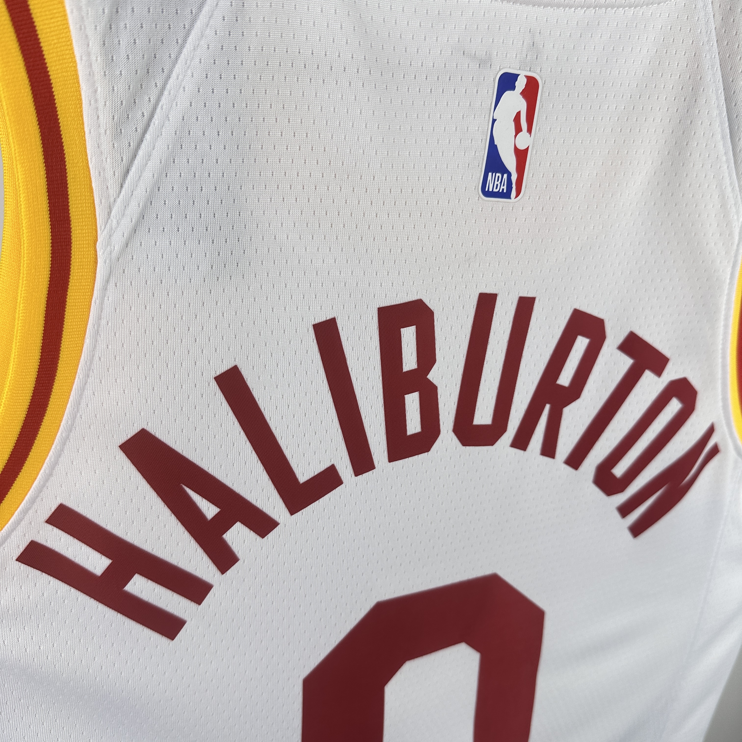 20 Season Indiana Pacers White  No.0 Haliburton