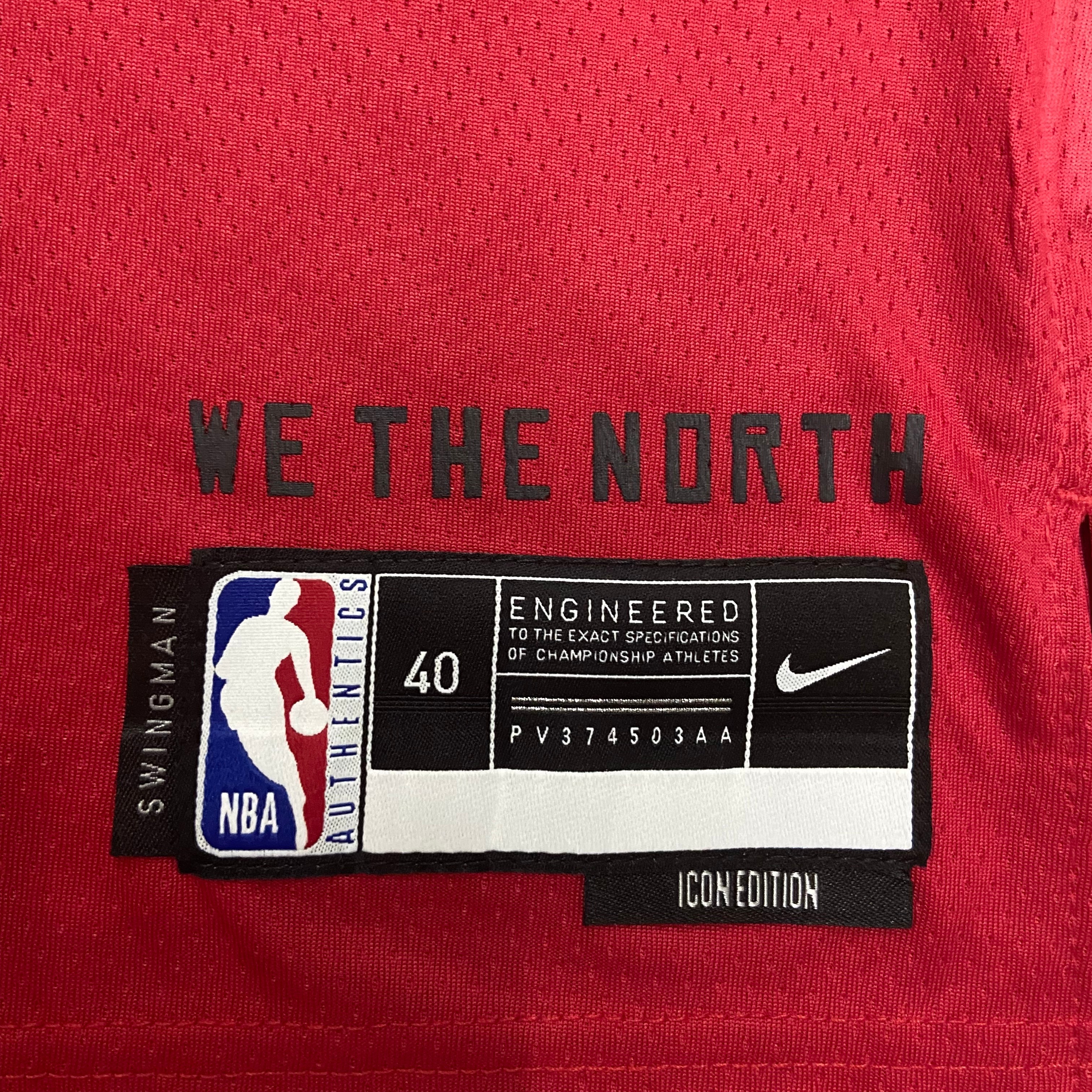 23 Season Toronto Raptors Away Red  No.15 Carter