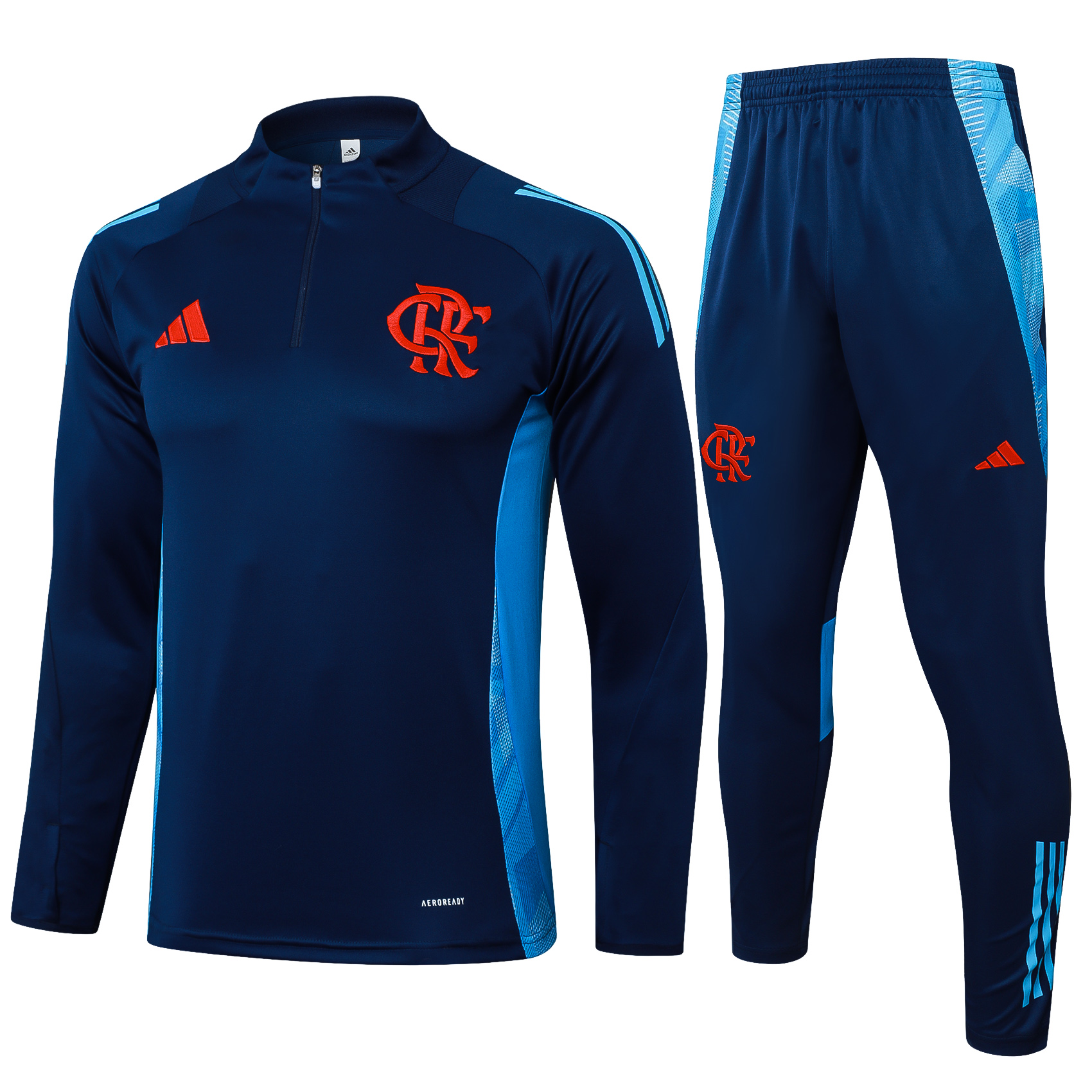 24-25 Flamengo Half Zippered Training Suit B986