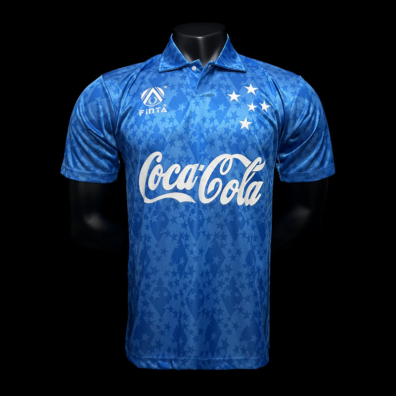 Retro  93/94 Cruzeiro Home - Blue