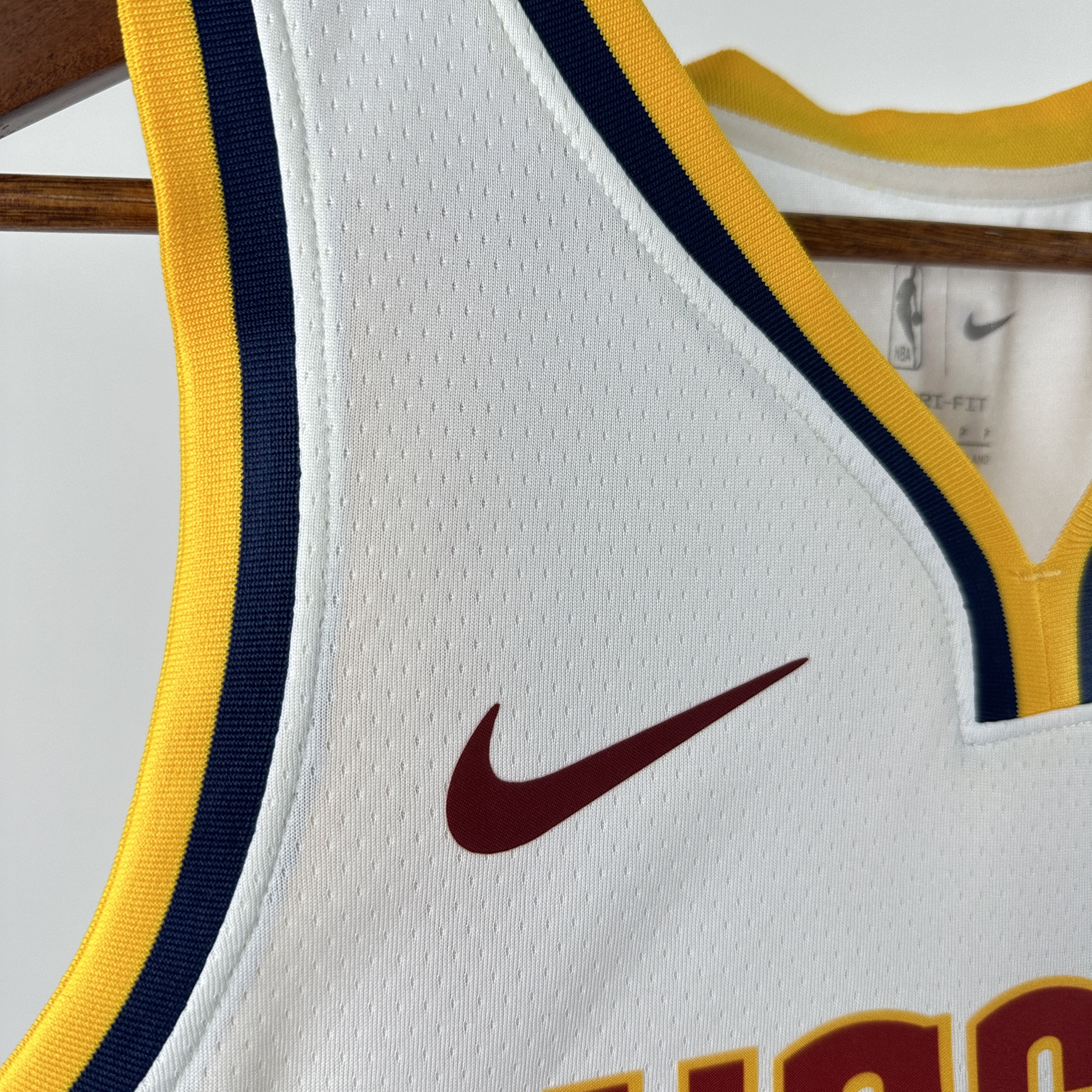 23 Season Denver Nuggets White  No.32