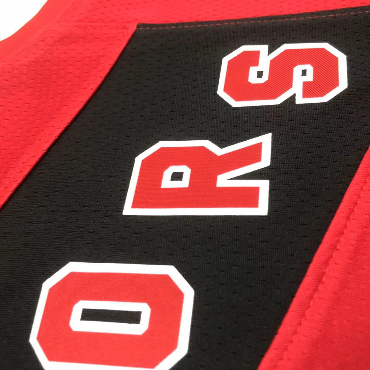 23 Season Toronto Raptors Away Red  No.23 Vanvleet