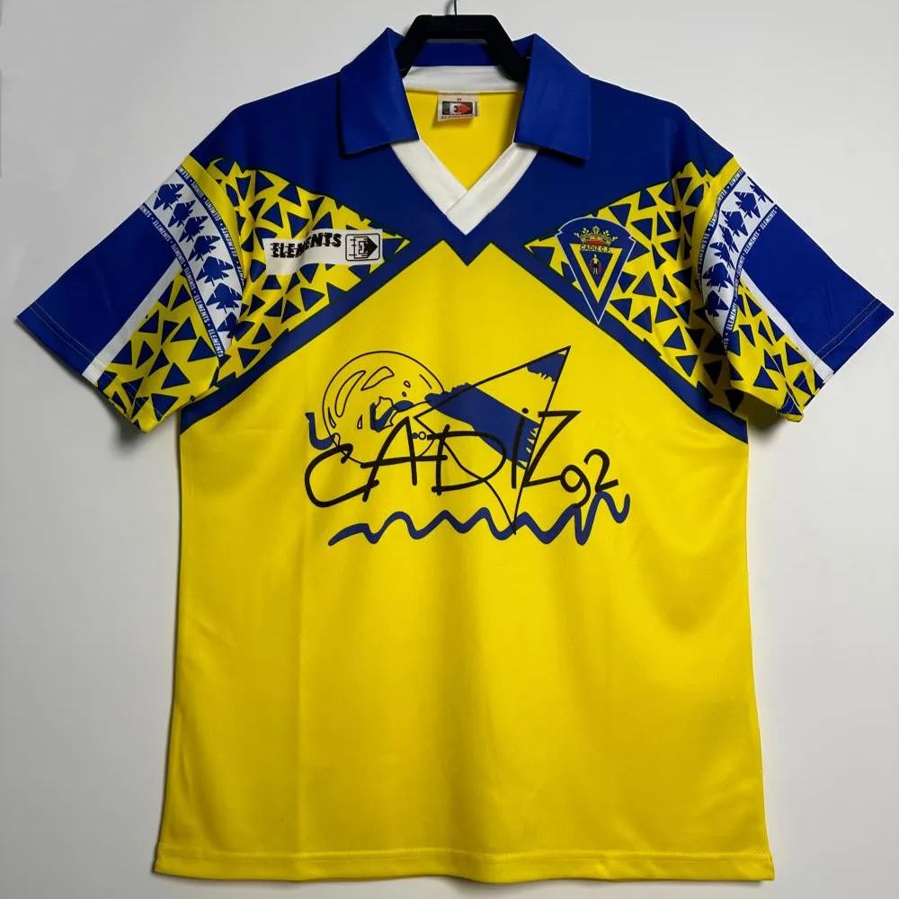 Retro Cadiz CF 1991-92 Home S-XXL