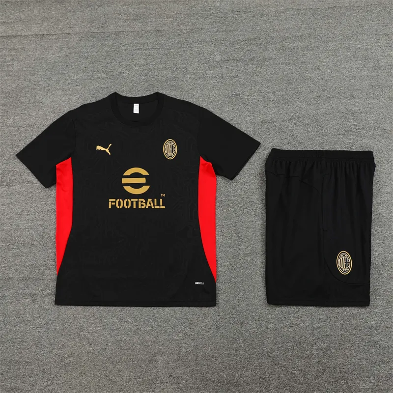 Adult / Kids AC Milan  24/25 Training SUIT��Black��