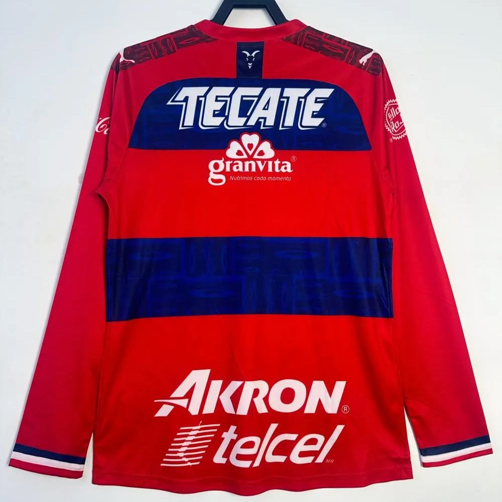 Retro 2019/20 Chivas Home Kit Long Sleeves S-XXL