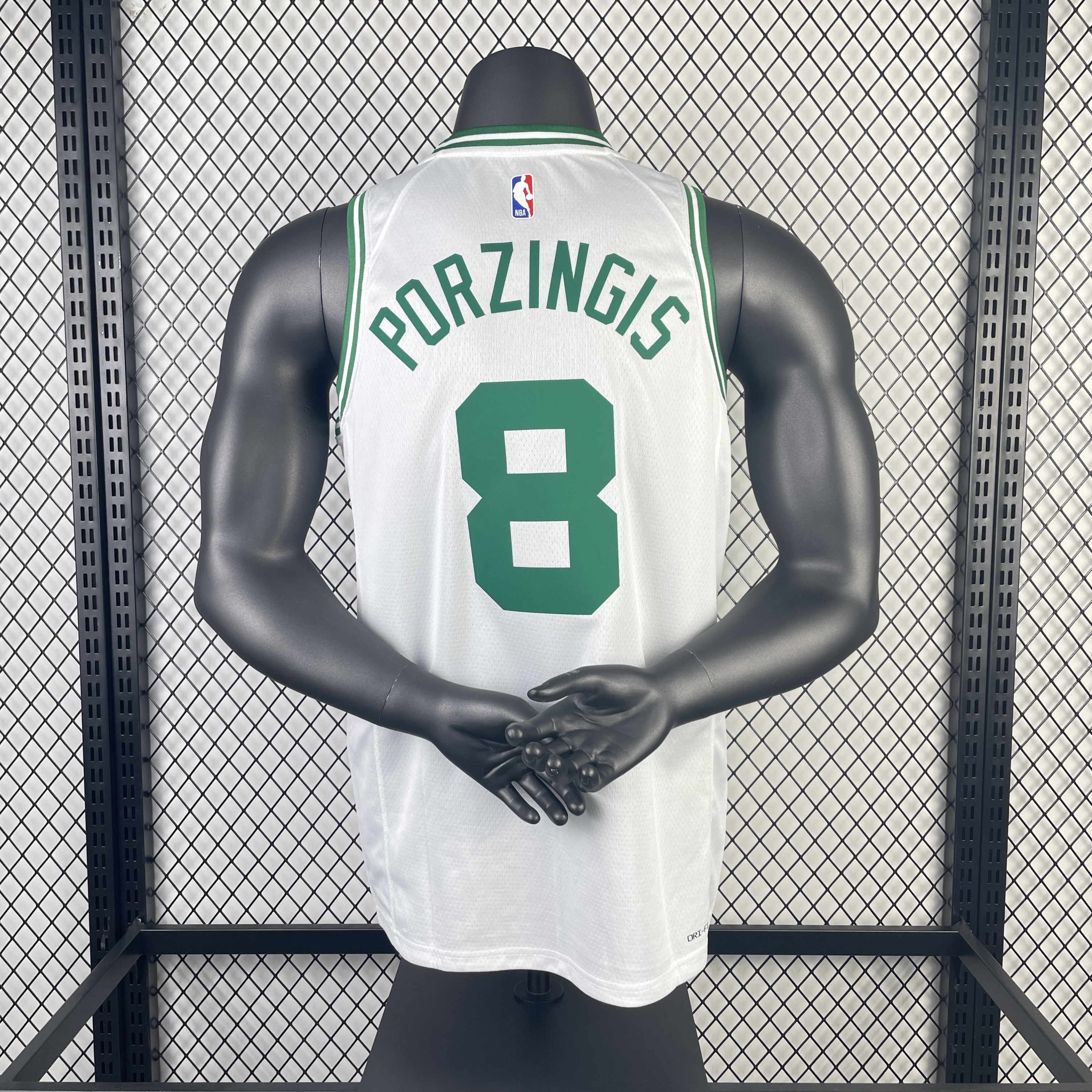 23 Season Boston Celtic White No.8 Porzingis