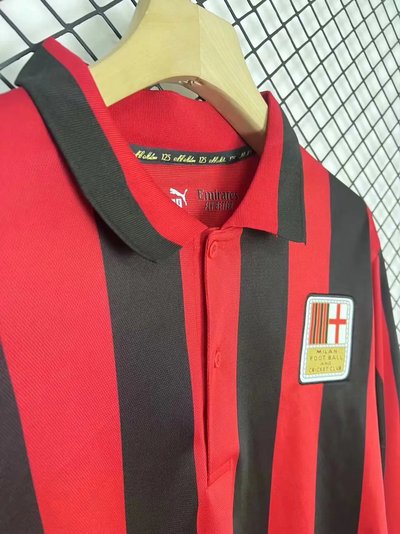 AC milan 125th Anniversary Edition  Long Sleeves