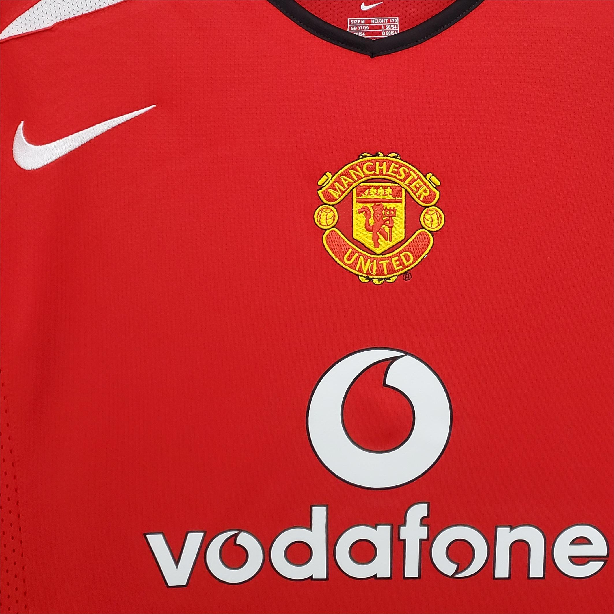 Retro Manchester United 2004/06 Home Long Sleeves