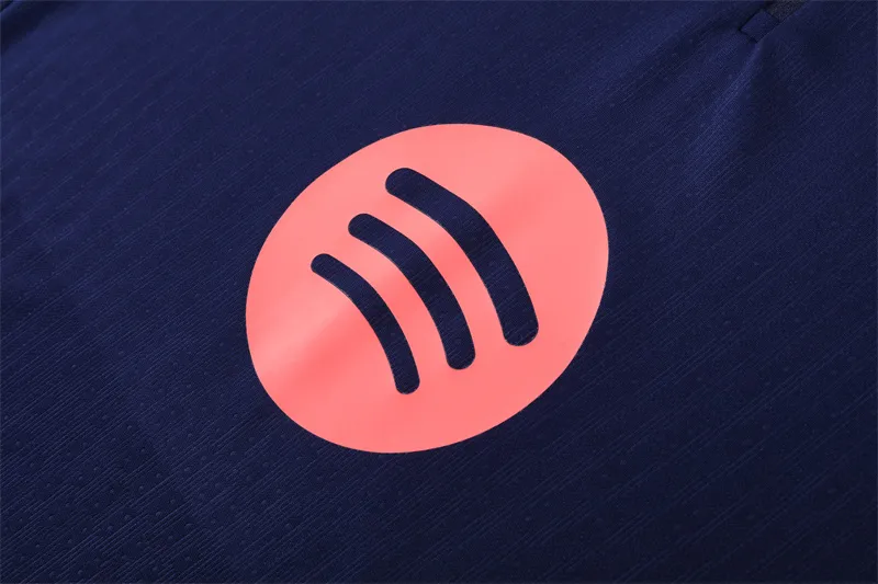 Adult/ Kids 2425 Barcelona half zipper Training suit 0C2A1222