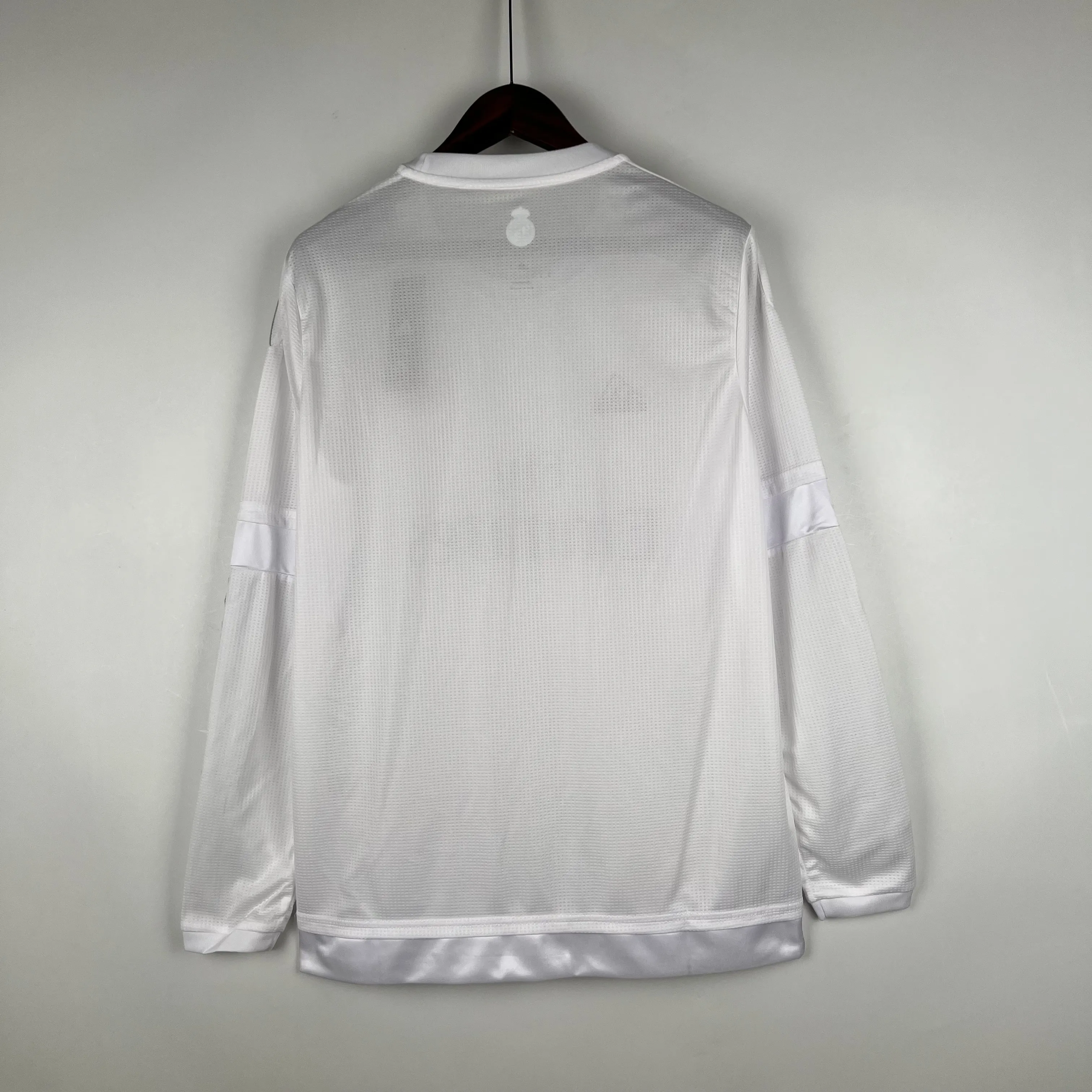 Retro  Real Mαdrid 15/16 Home White Long Sleeve