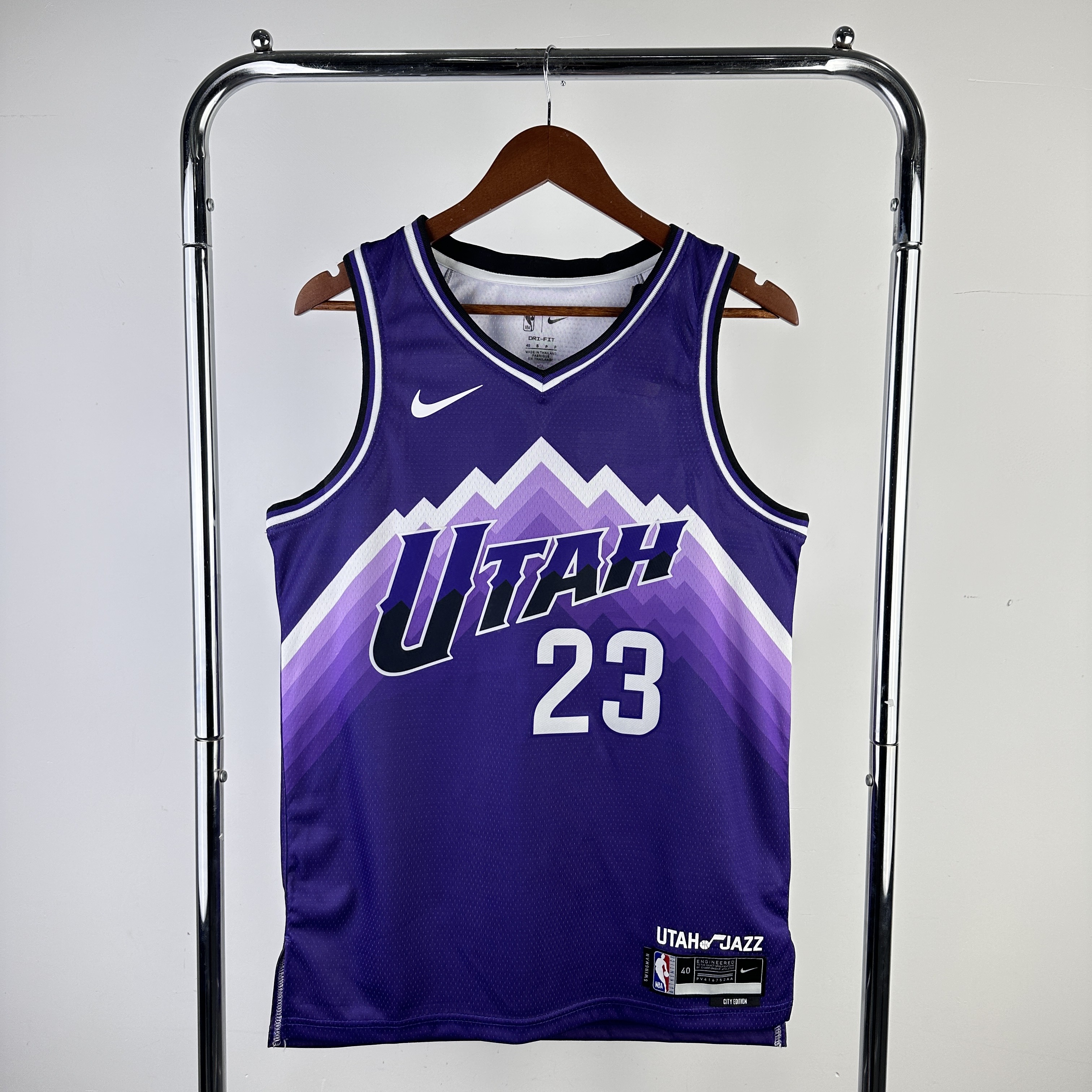 24 Season UTAH JAZZ City Version  No.23 Markkanen