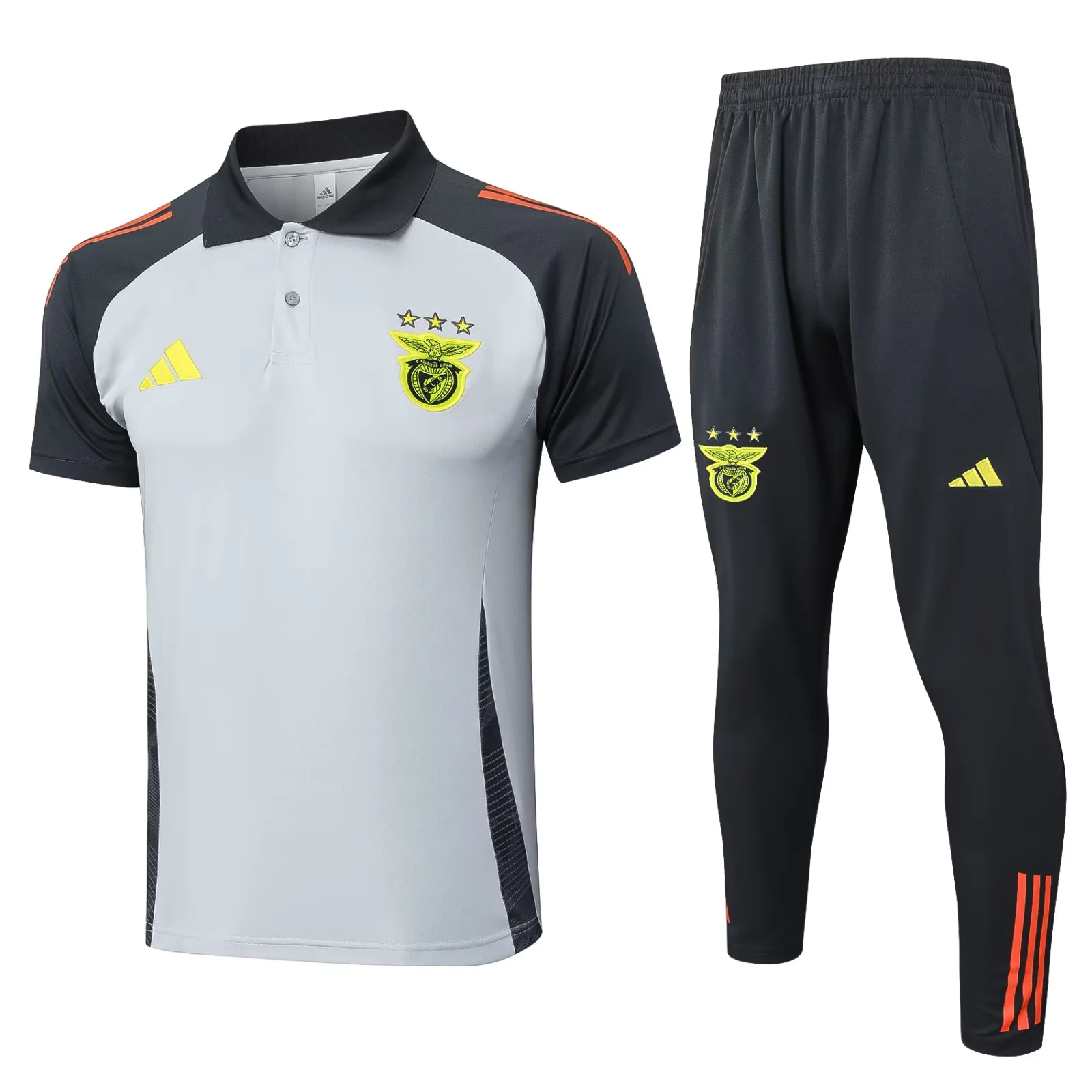 Benfica Short Sleeves Long Pants Orange