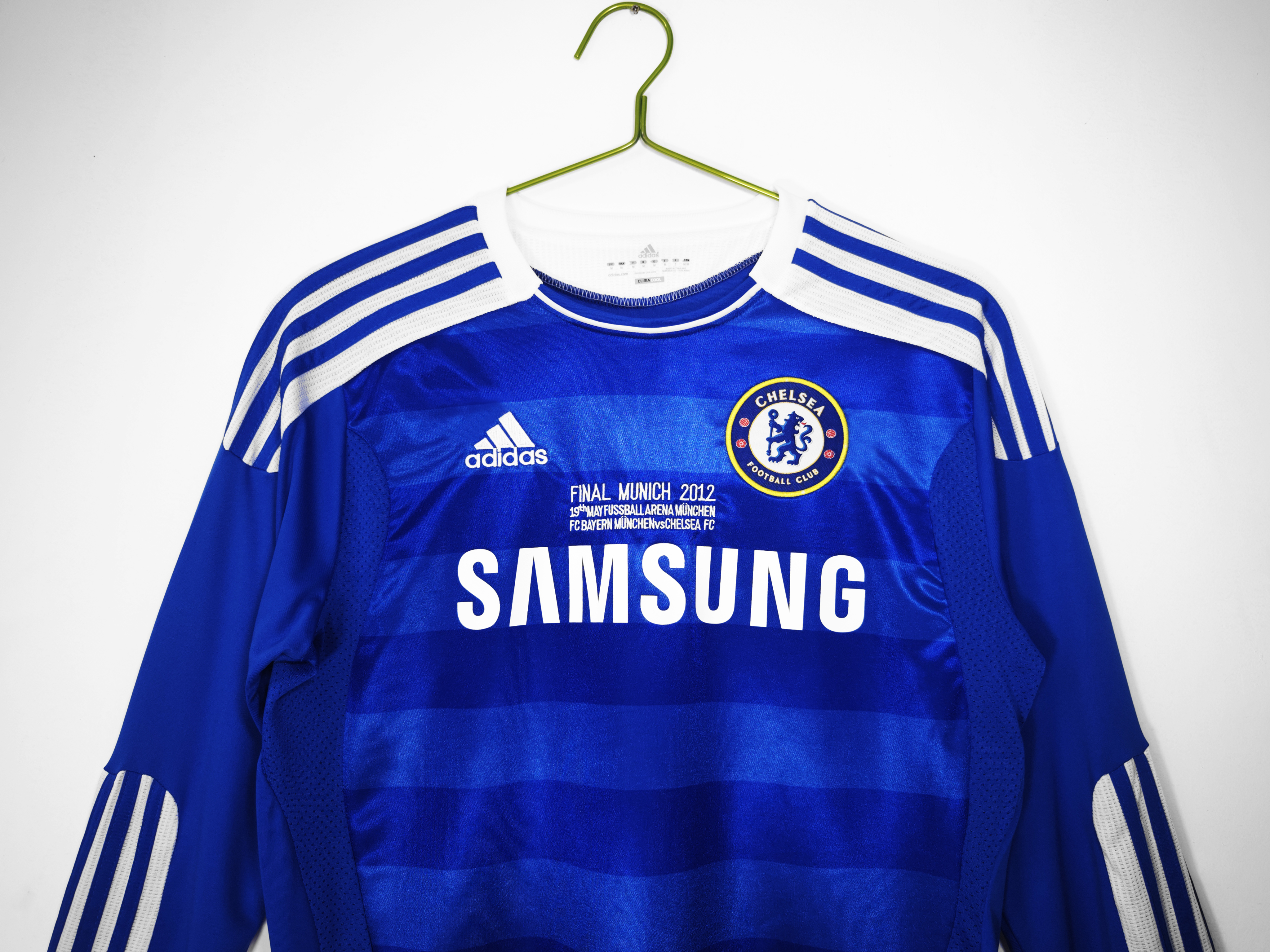 Retro Chelsea 2011/12 Home Champions League Long Sleeves