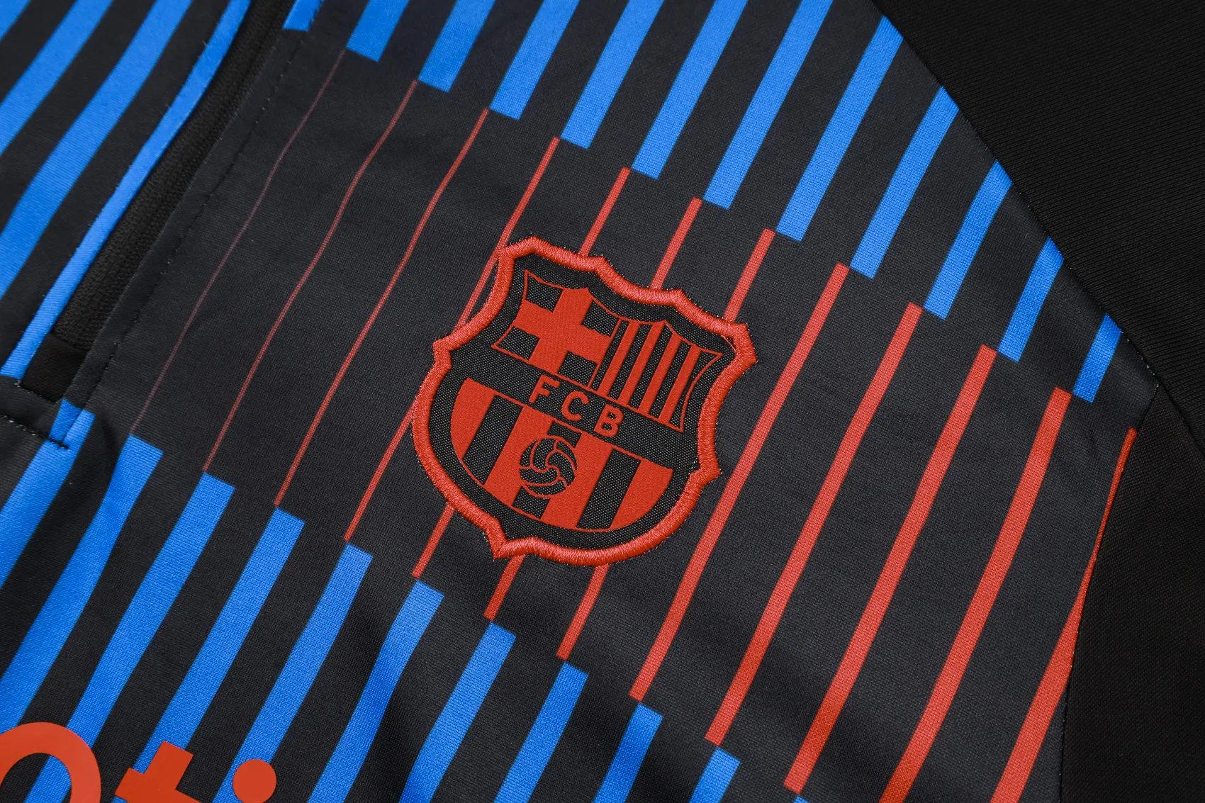 Adult/ Kids Barcelona 2425 half zipper Training Suit B954