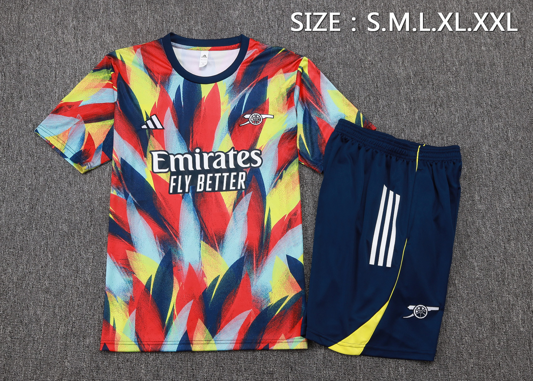 Short Sleeves Arsenal Training suit D2591